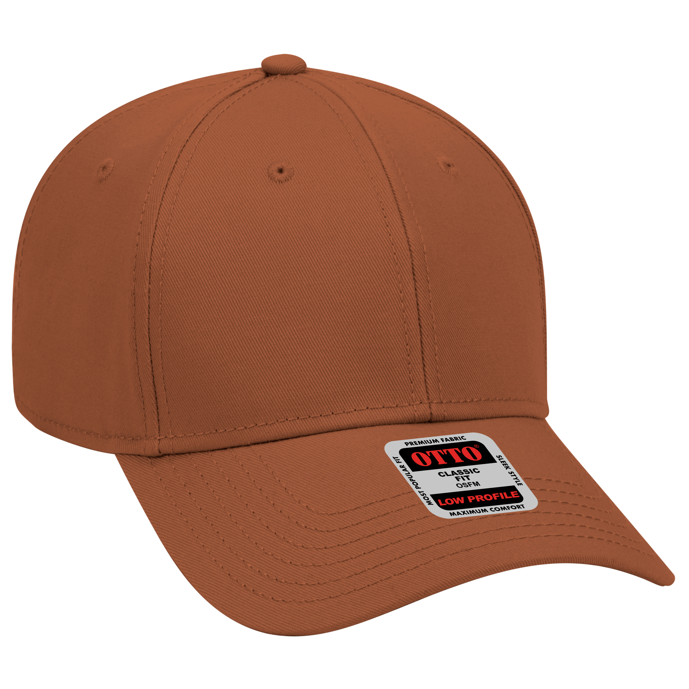 OTTO CAP® 6 Panel Low Profile Baseball Cap 1