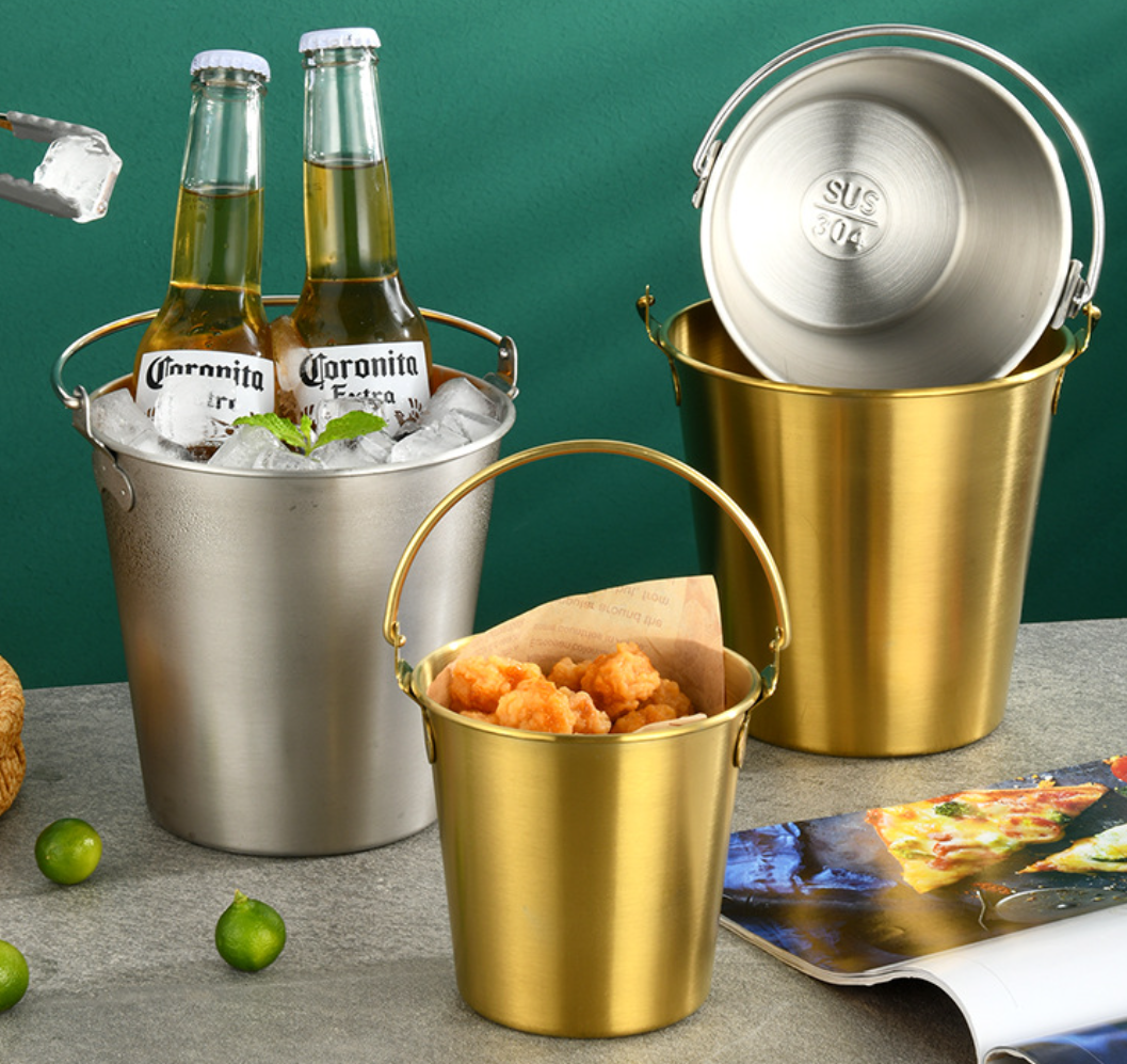 Steel Buckets with Handle 4