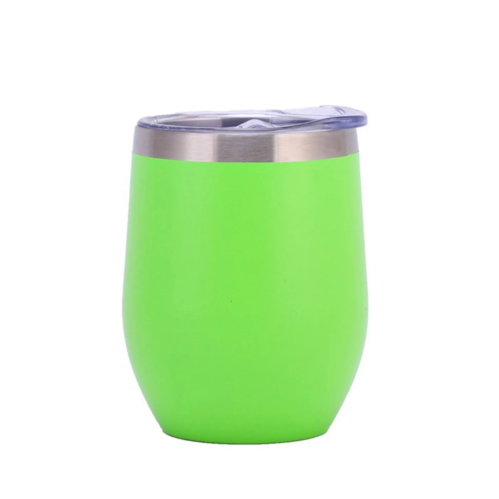 12oz Stainless Steel Wine Tumbler with Lid 8