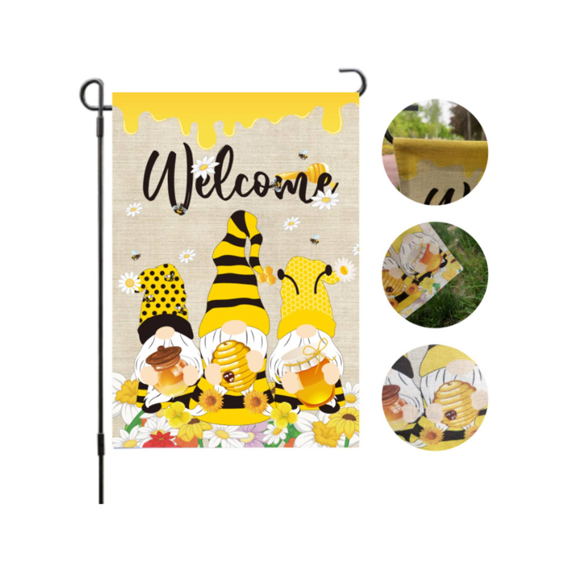 Custom Garden Flag Party Decoration 2