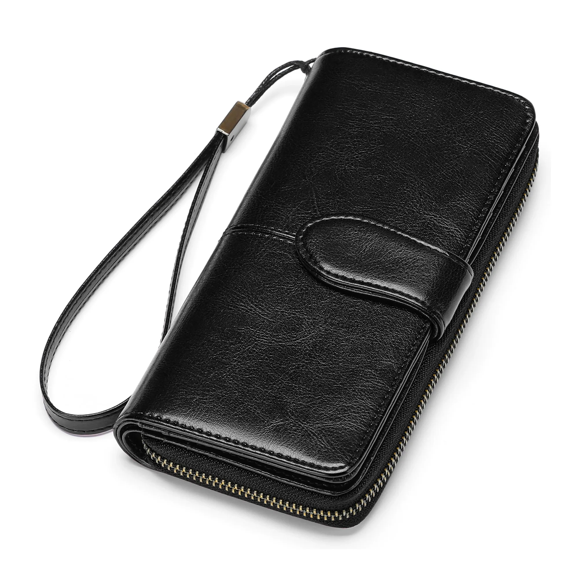Women's Leather Clutch Bag Wallet 7