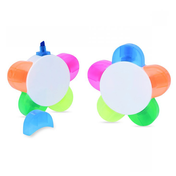 5 Color Flower Shape Marker 2