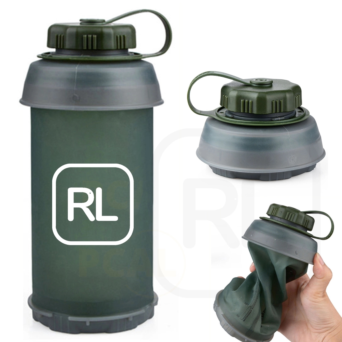 25 Oz Collapsible Silicone Water Bottle 2