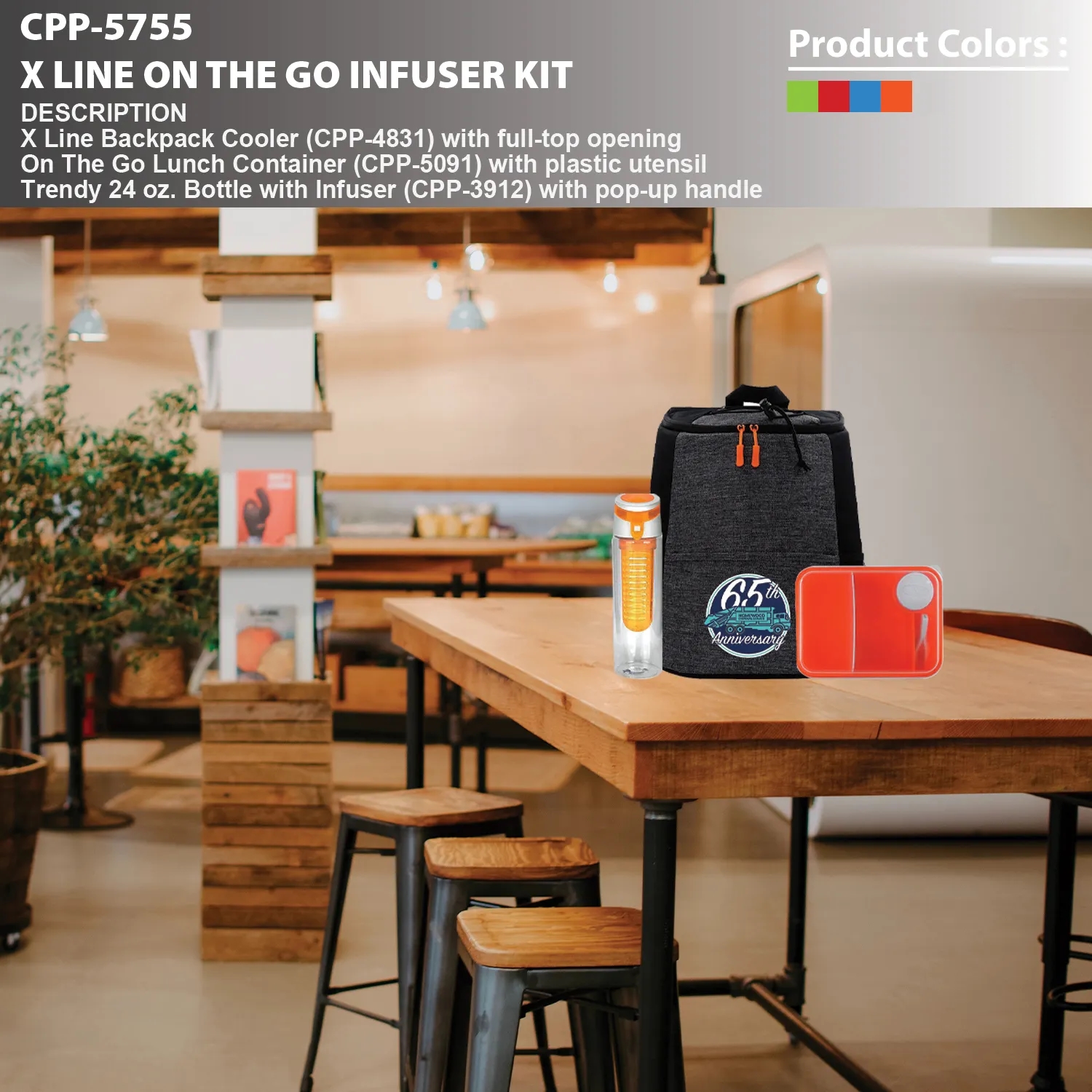 X Line On The Go Infuser Kit 15