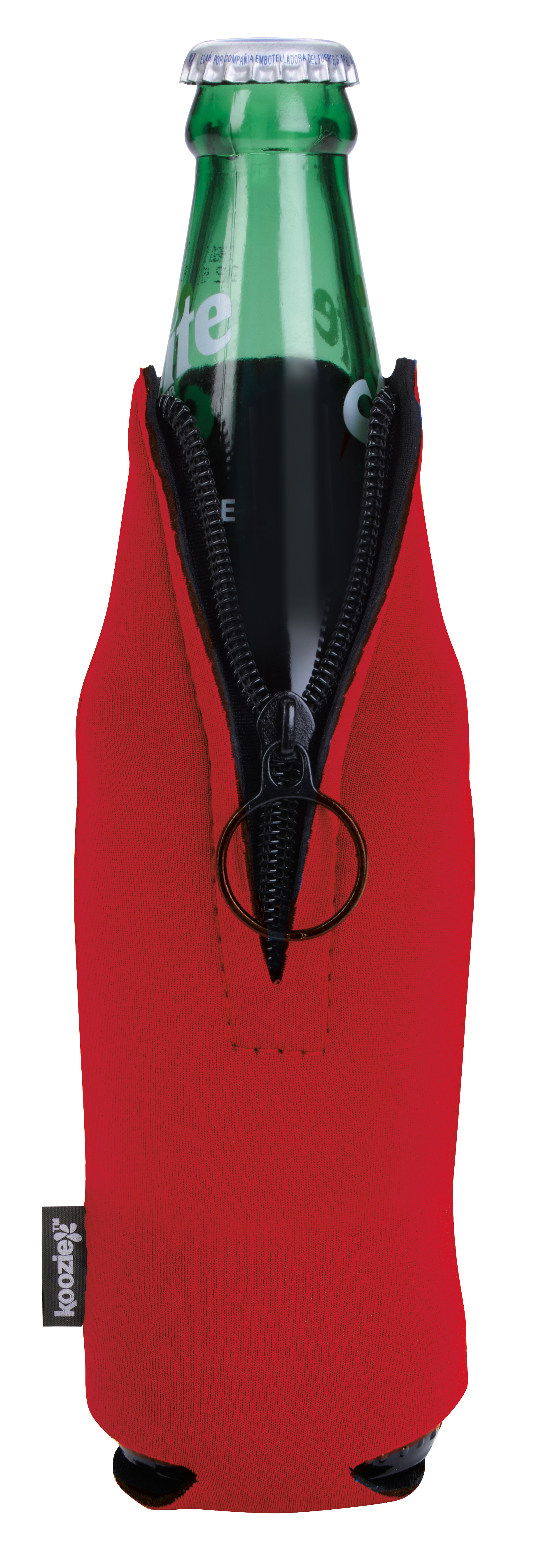 Koozie® Neoprene Zip-Up Bottle Cooler 10