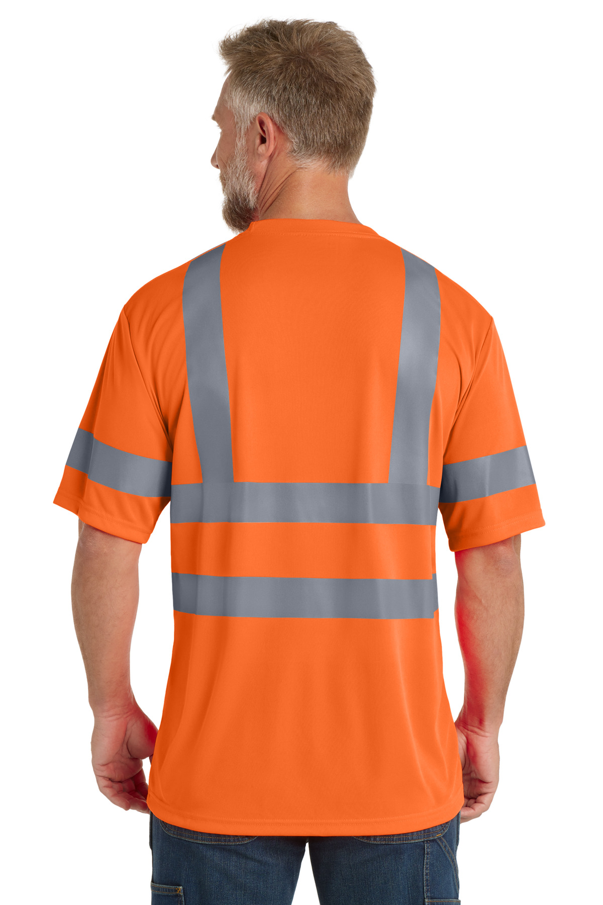 CornerStone - ANSI 107 Class 3 Short Sleeve Snag-Resistant Reflective T-Shirt. CS408 16