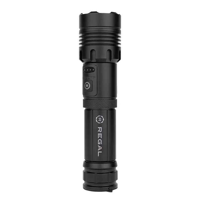 1200LM Metal Flashlight with 2000mAh Rechargeable Battery 5