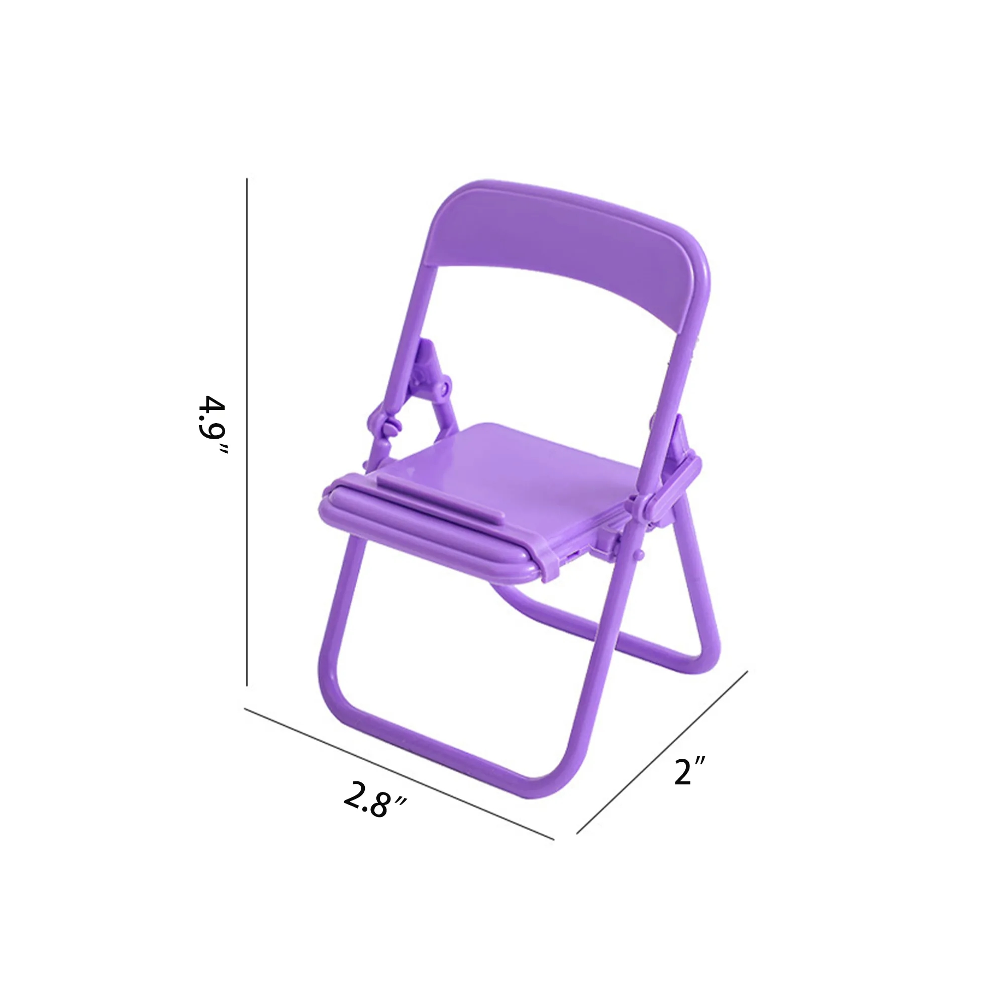 Folding Chair Phone Stand Desktop Decoration MOQ 50PCS 3