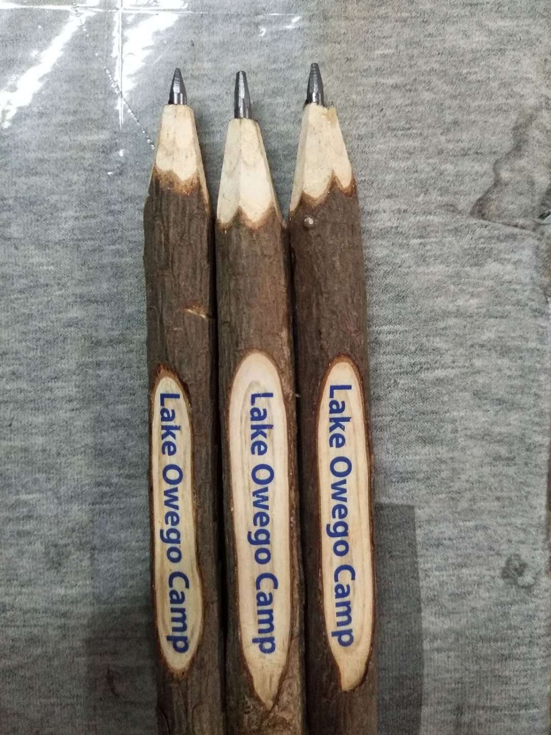 Pine Wooden Ballpoint Pen/Pencil 2