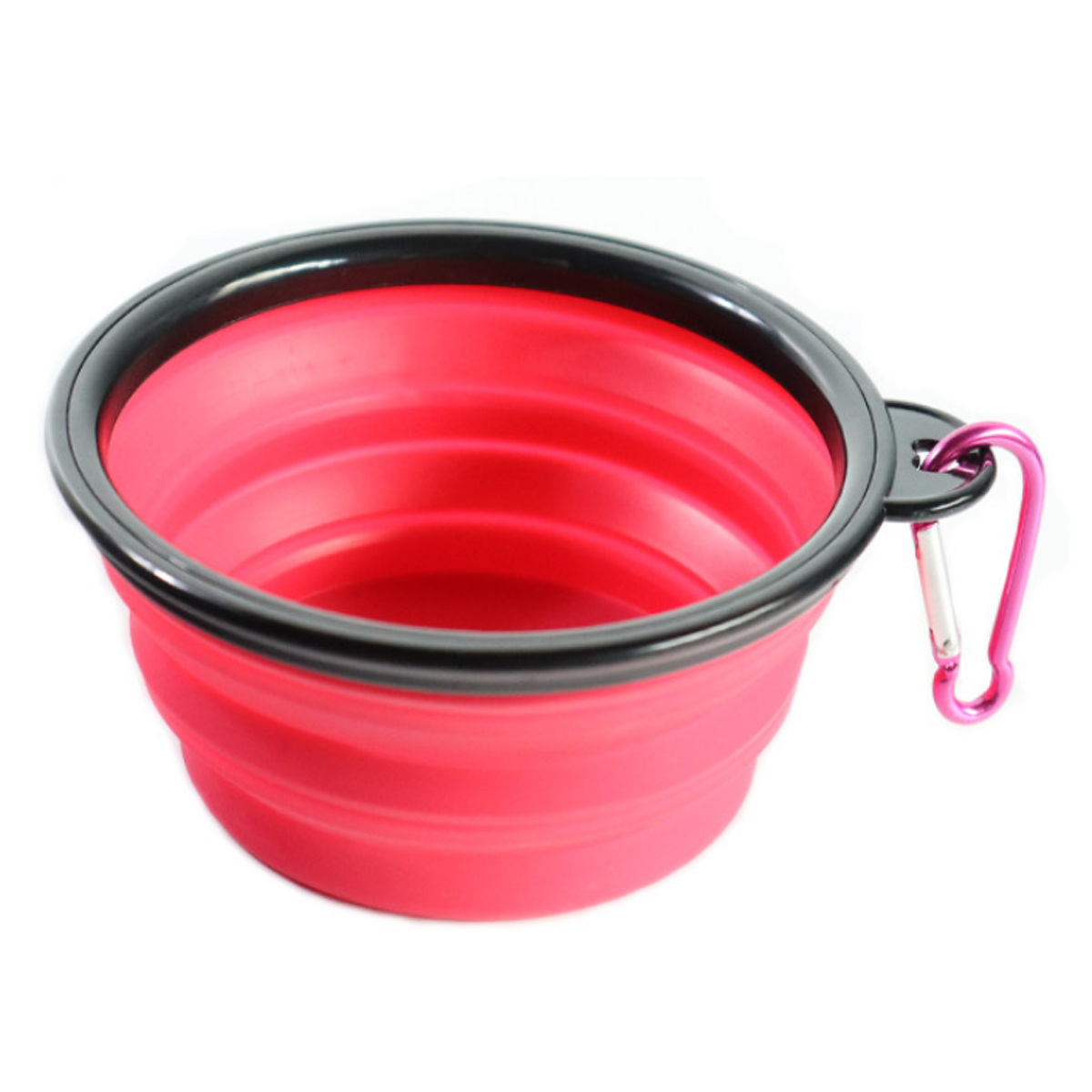 Pet Portable Travel Bowl With Free Carabiner And LOGO Custom 3