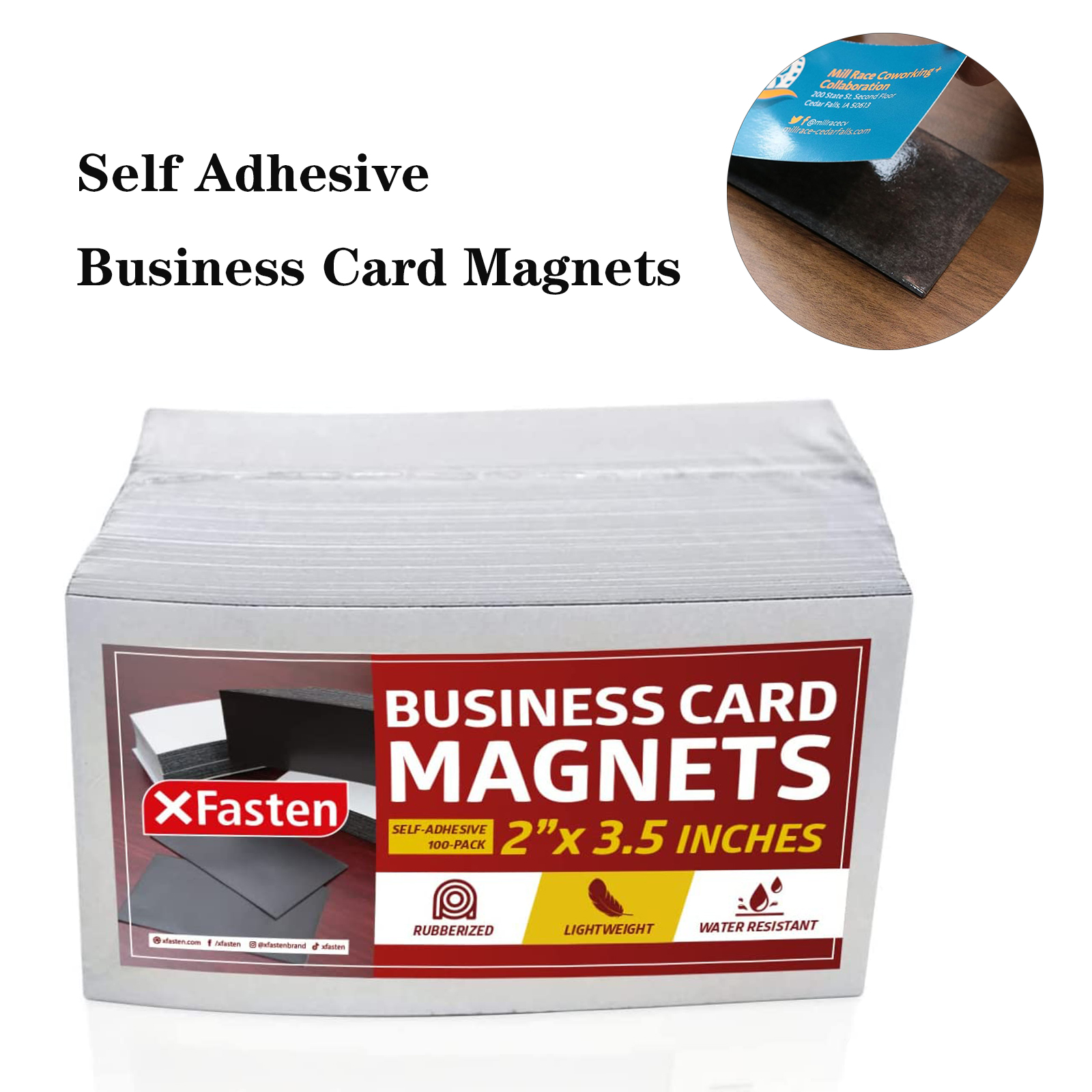Self Adhesive Business Card Magnets