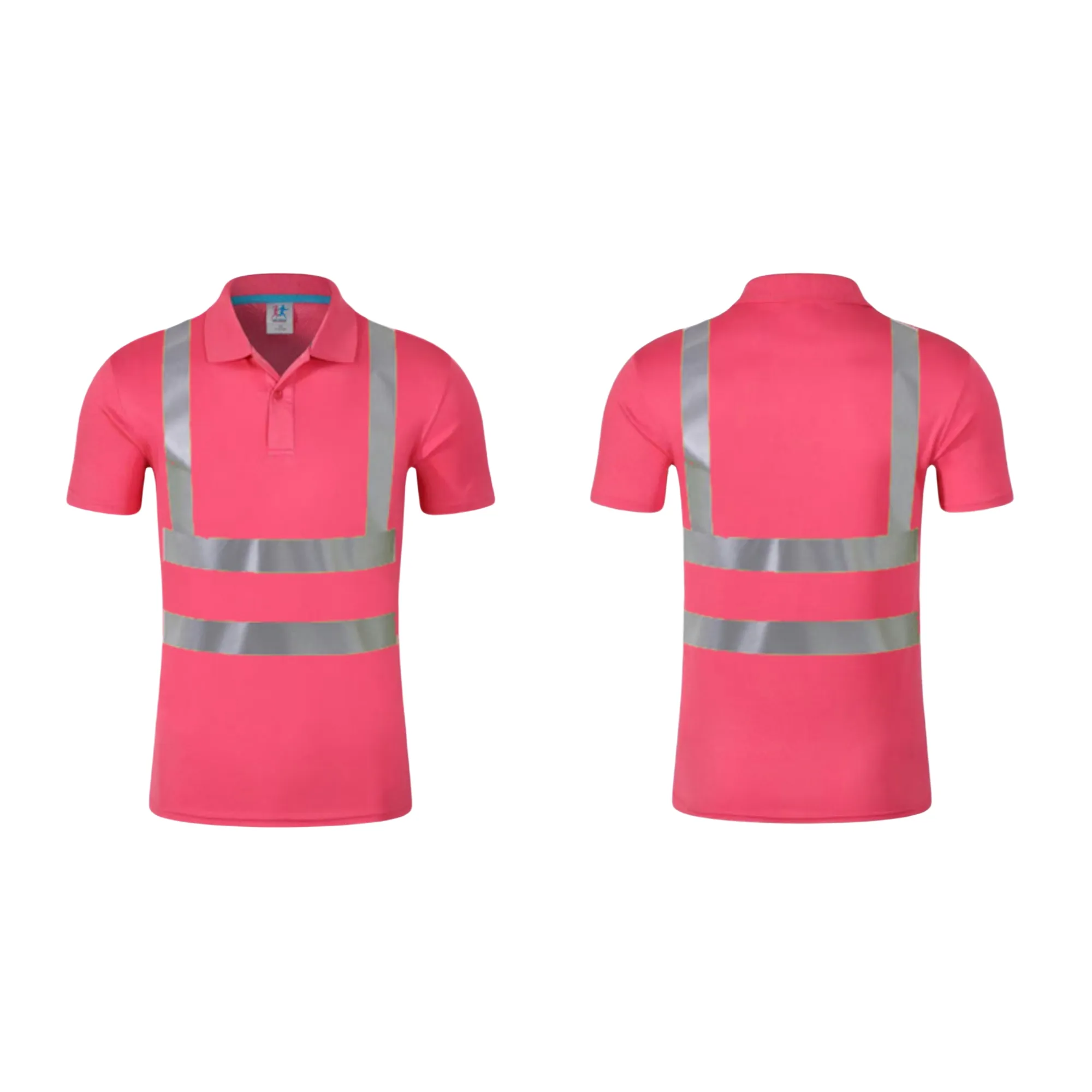 High-Visibility Polo Shirts With Reflective Strips 3