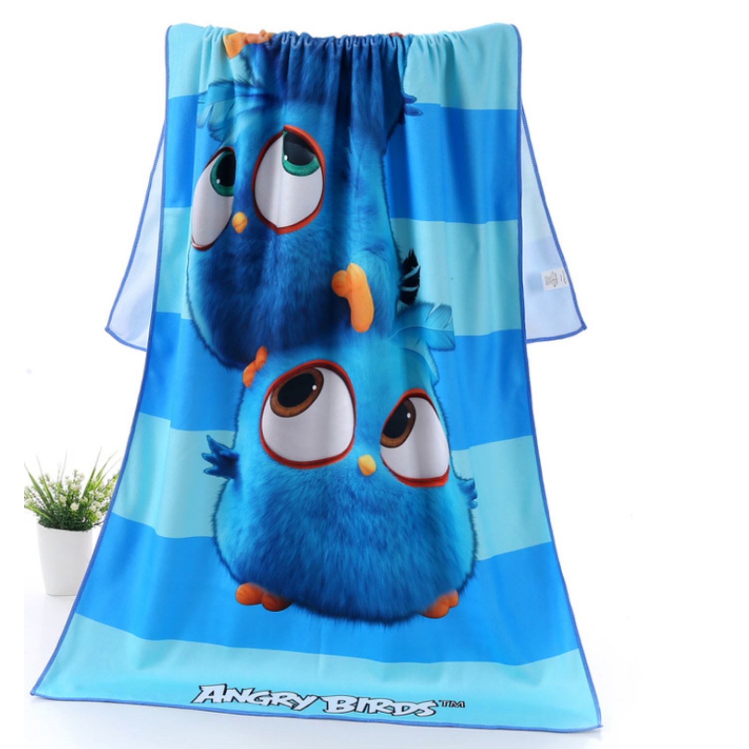 12"x 20" Sublimated Microfiber Velour Golf Towel with Grommet & Carabiner 6
