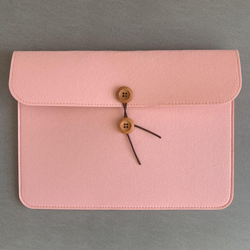 Eco-Friendly Felt A4 Document Bag, custom tote bag with logo imprint 3