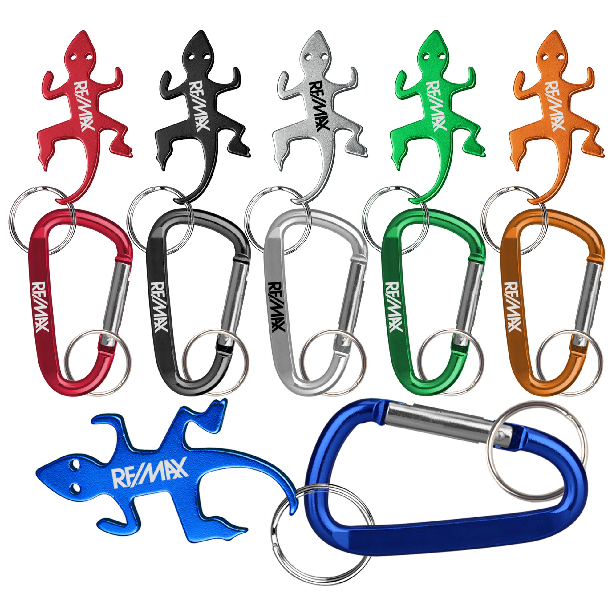 Lizard Shaped Bottle Opener Key Holder and Carabiner 6