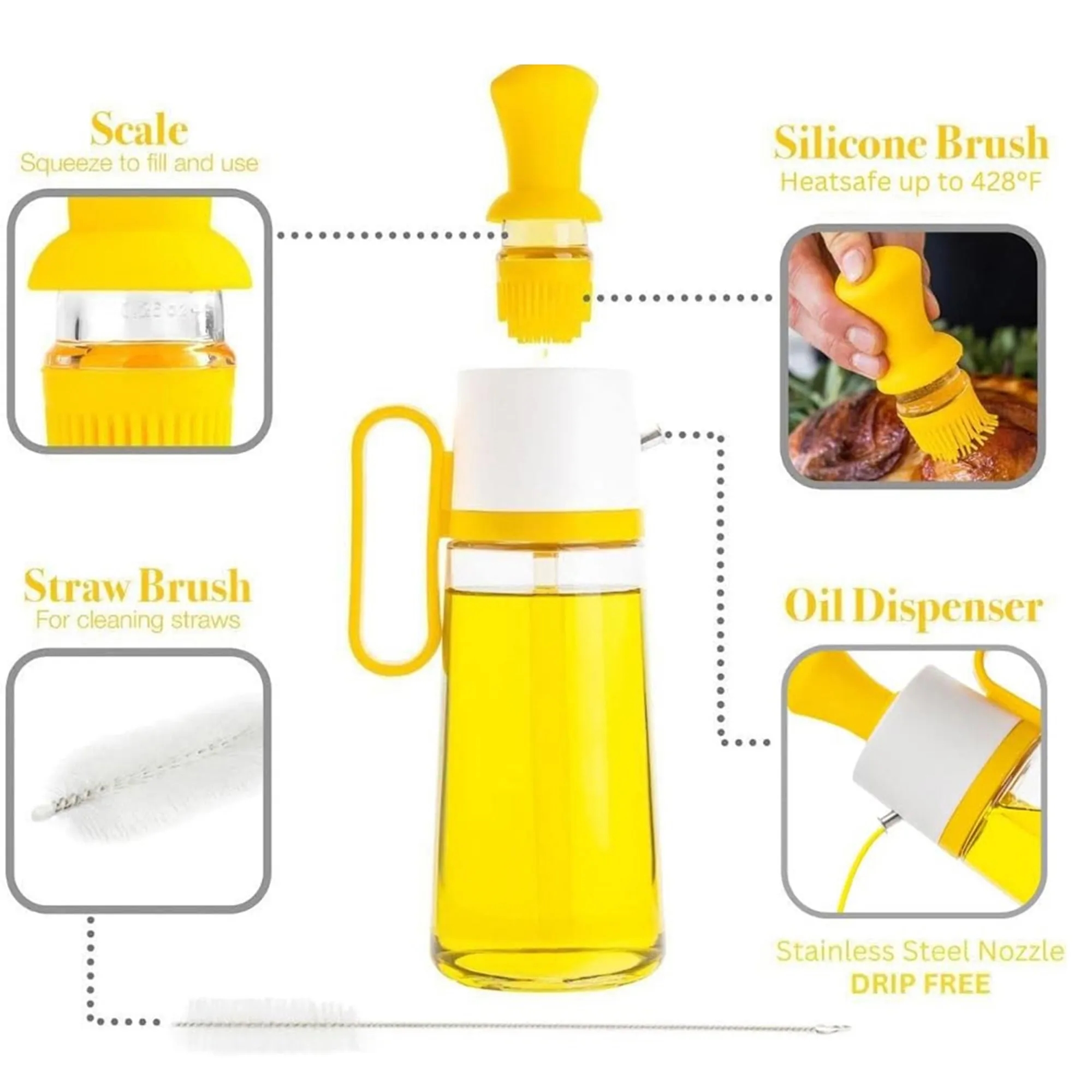 3-in-1 Oil Dispenser Bottle 3