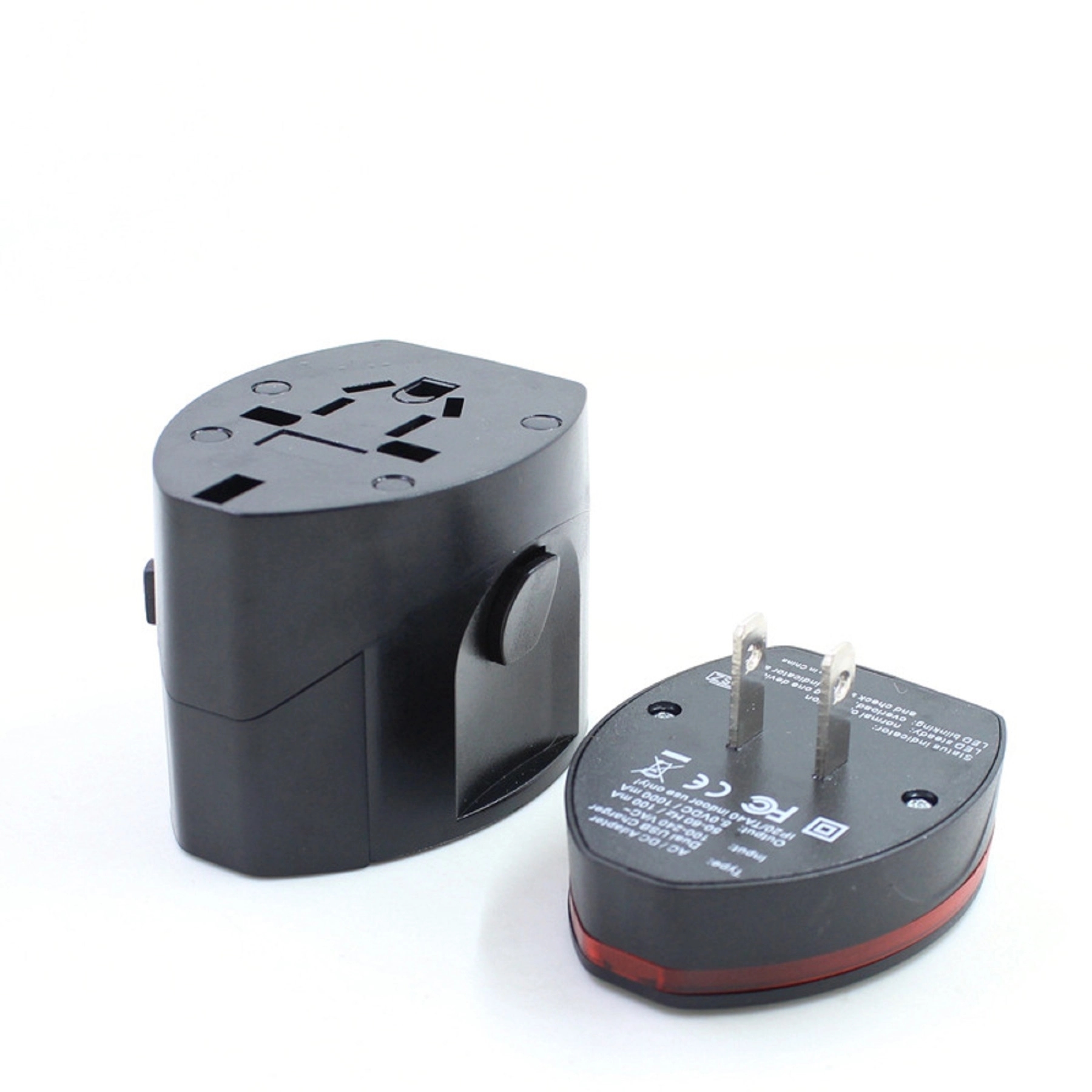 Universal Travel Adaptor Plug with 2 USB Ports 12