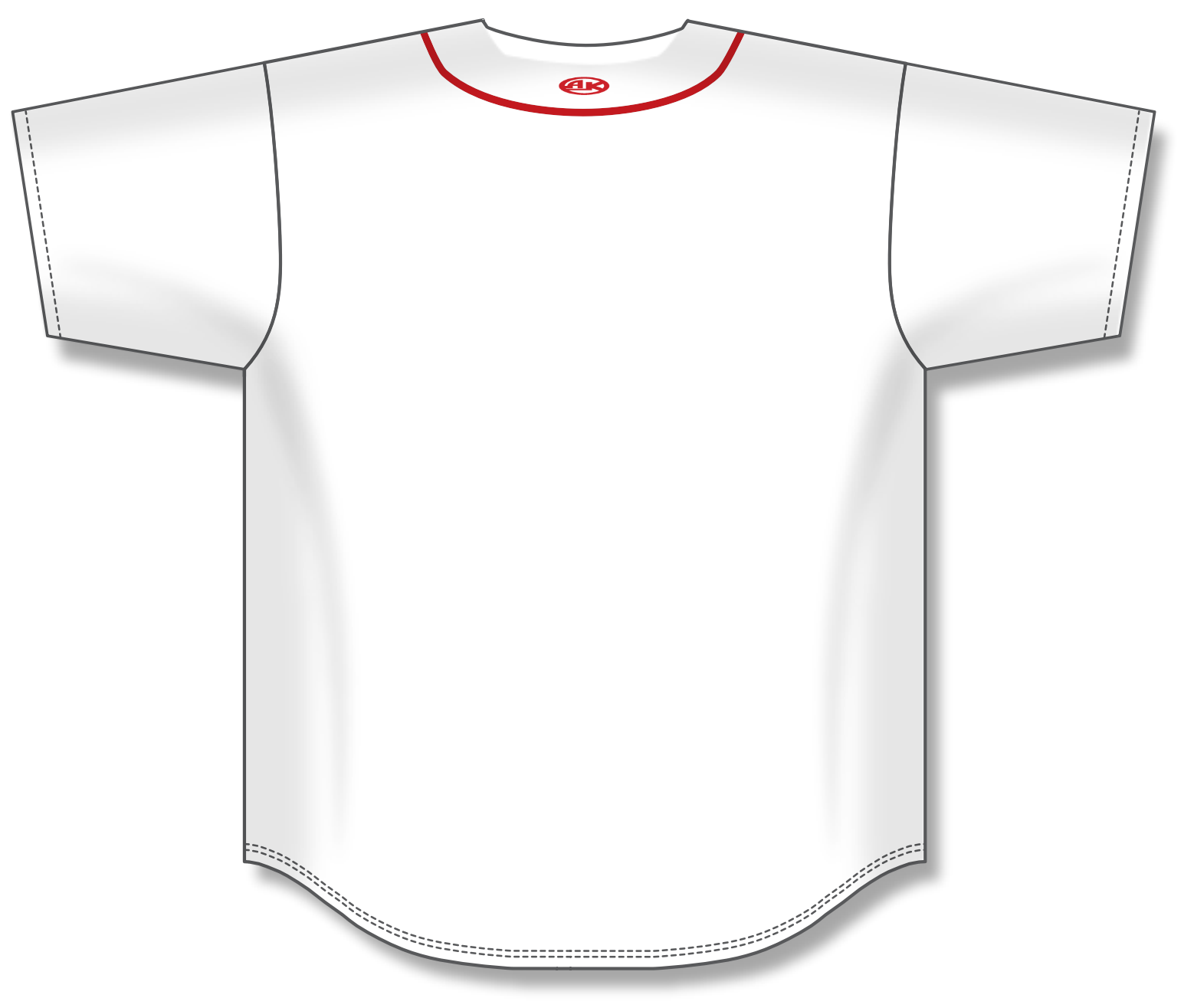 Full Button Baseball Jerseys BA5500-BOS-G01 6
