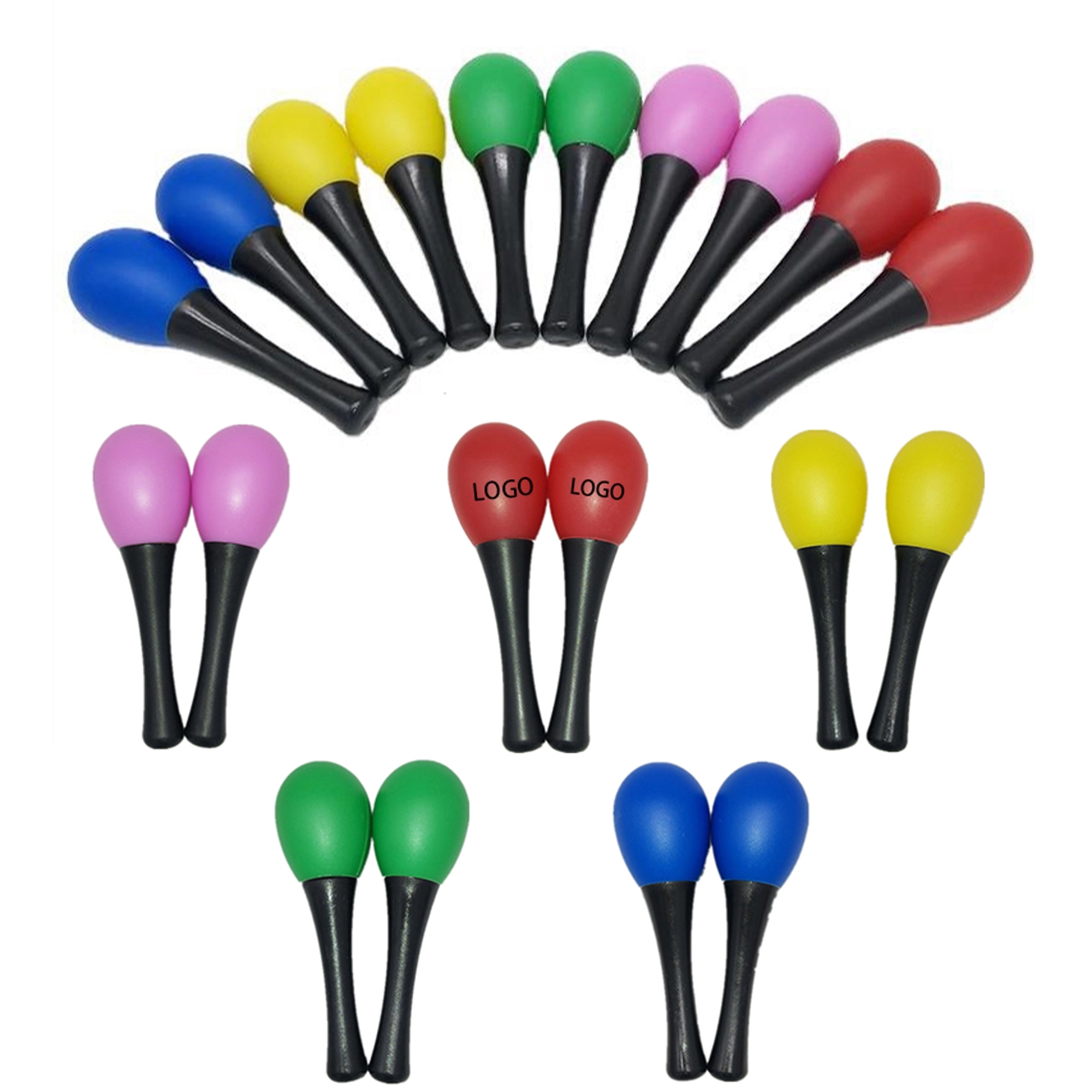 Baby Musical Early Sand Hammer Customized Logo MOQ 200 PCS
