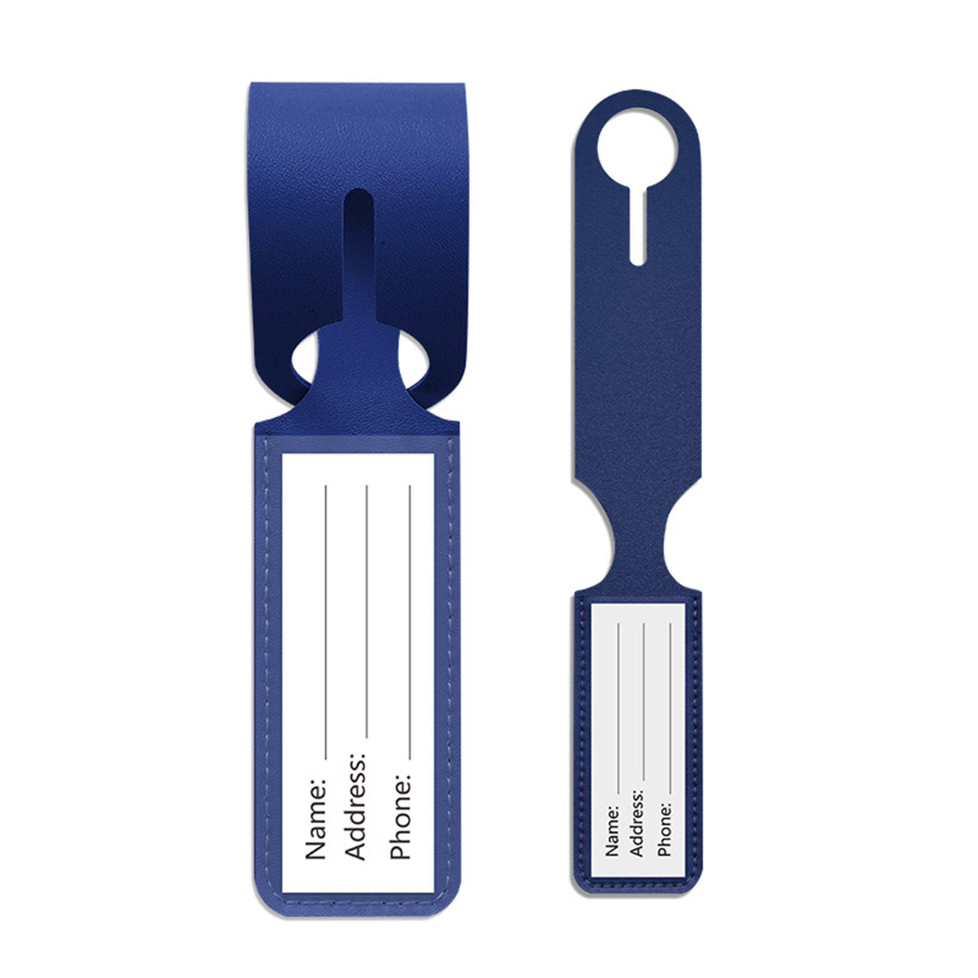 PU Leather Luggage Tag 5