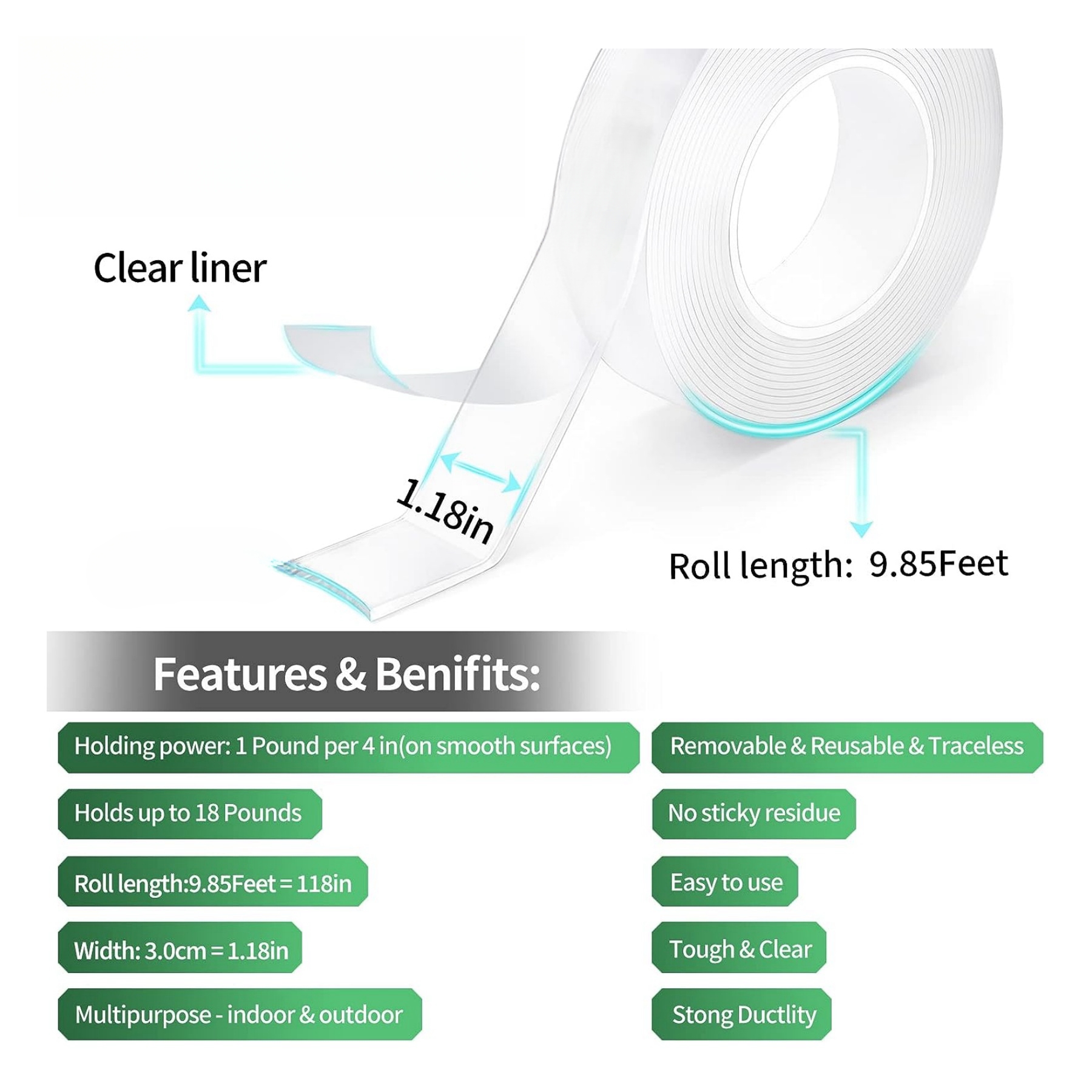 Double Sided Tape Heavy Duty 1