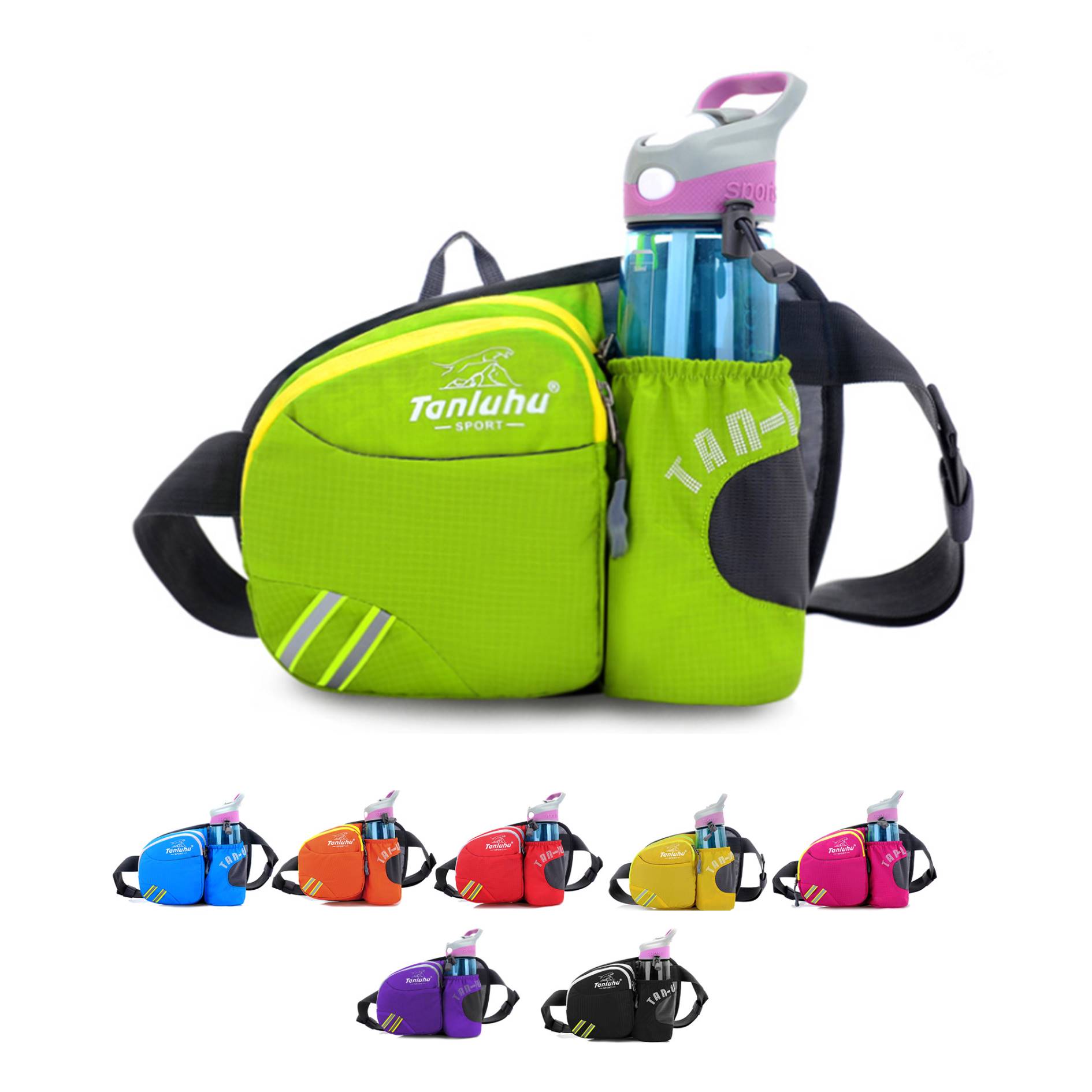 Waterproof Sports Water Bottle Waist Bag 3