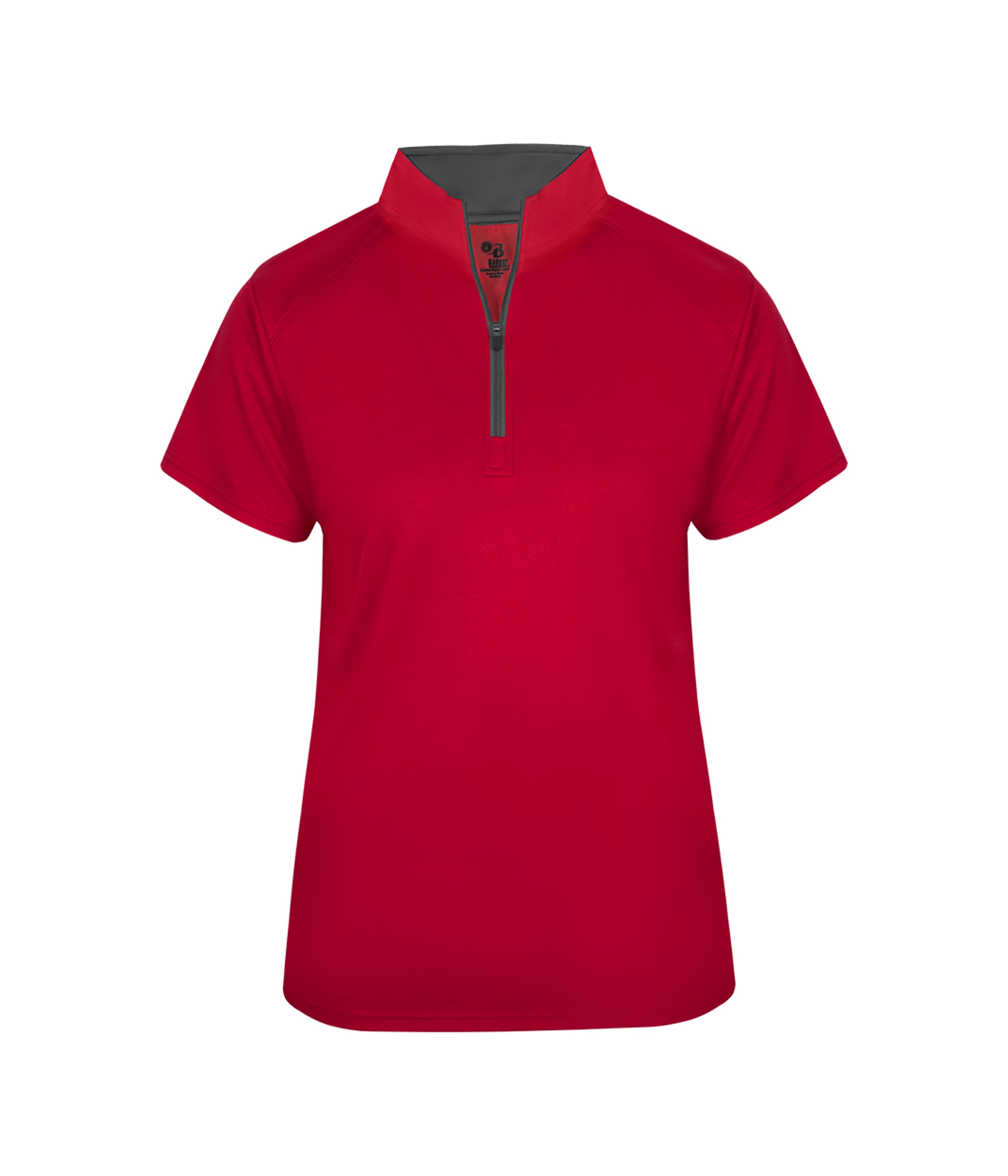 B-CORE S/S LADIES' 1/4 ZIP 3