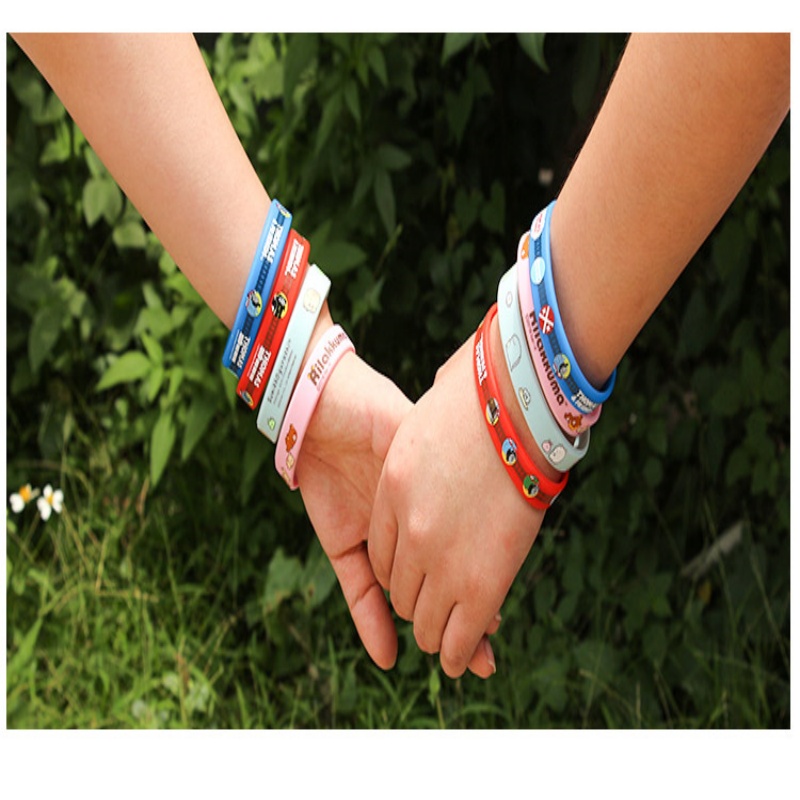 Screen Printed Silicone Wristband 2