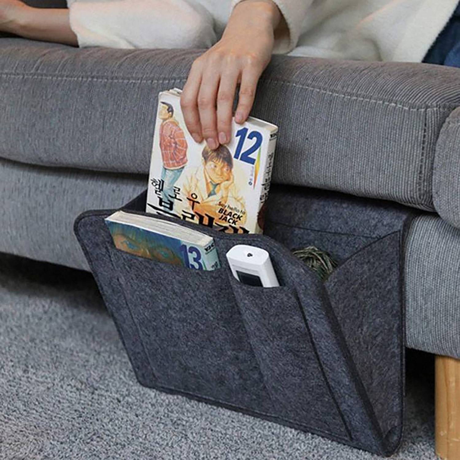 Felt Bedside Hanging Storage Organizer Bag 13