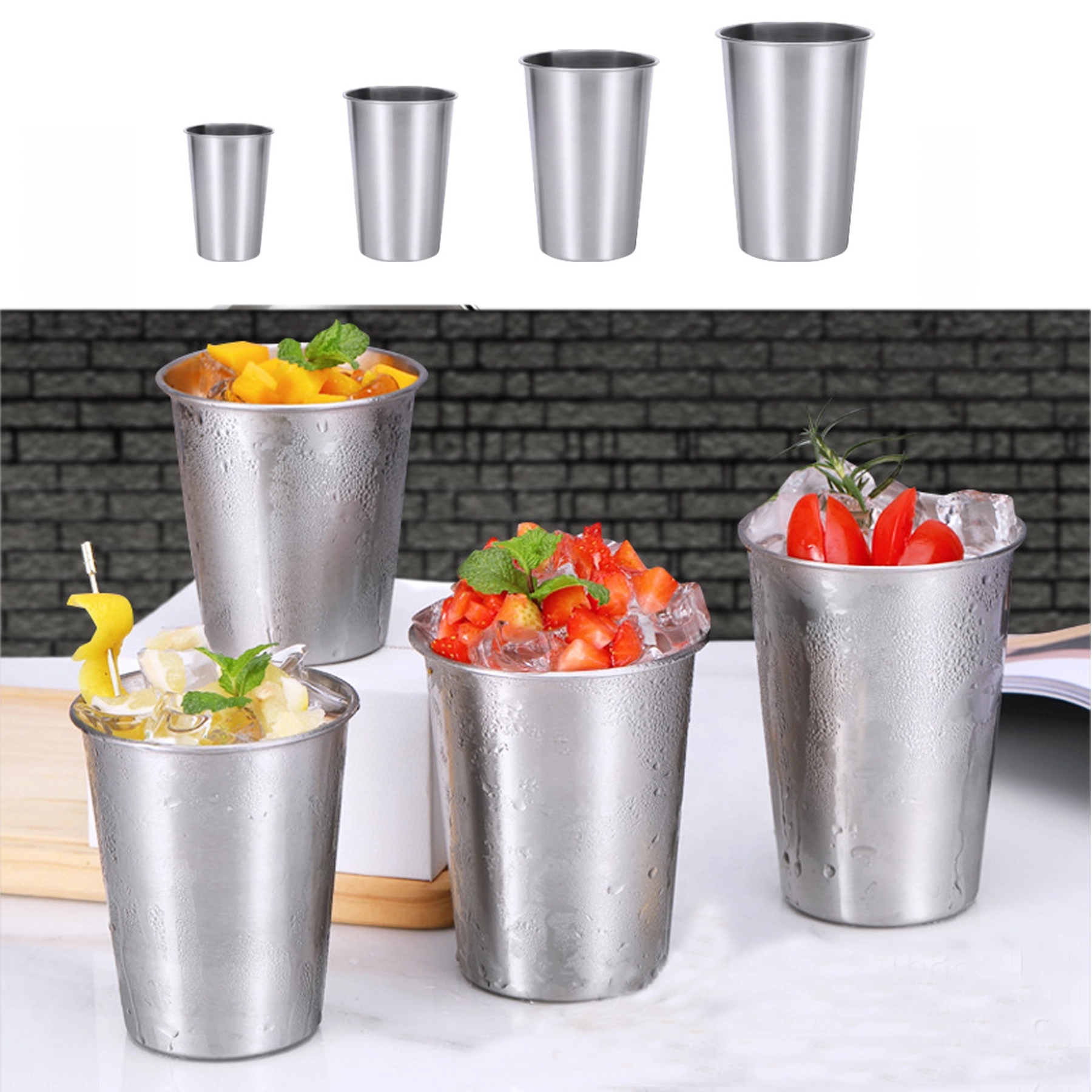 Stainless Steel Cups 2
