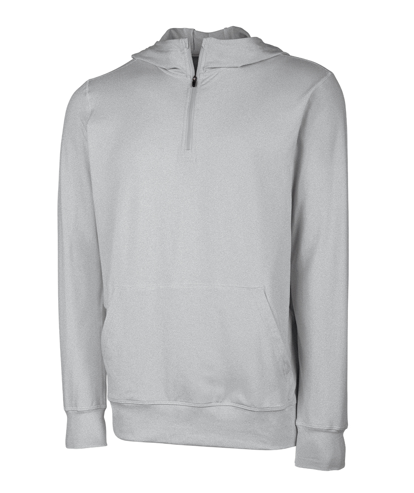 Men's Pulse Performance Quarter Zip Hoodie, custom hoodie or sweatshirt with logo imprint 51