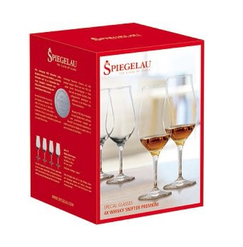 Spiegelau 9.5 oz Whiskey Snifter Premium, set of 4 10