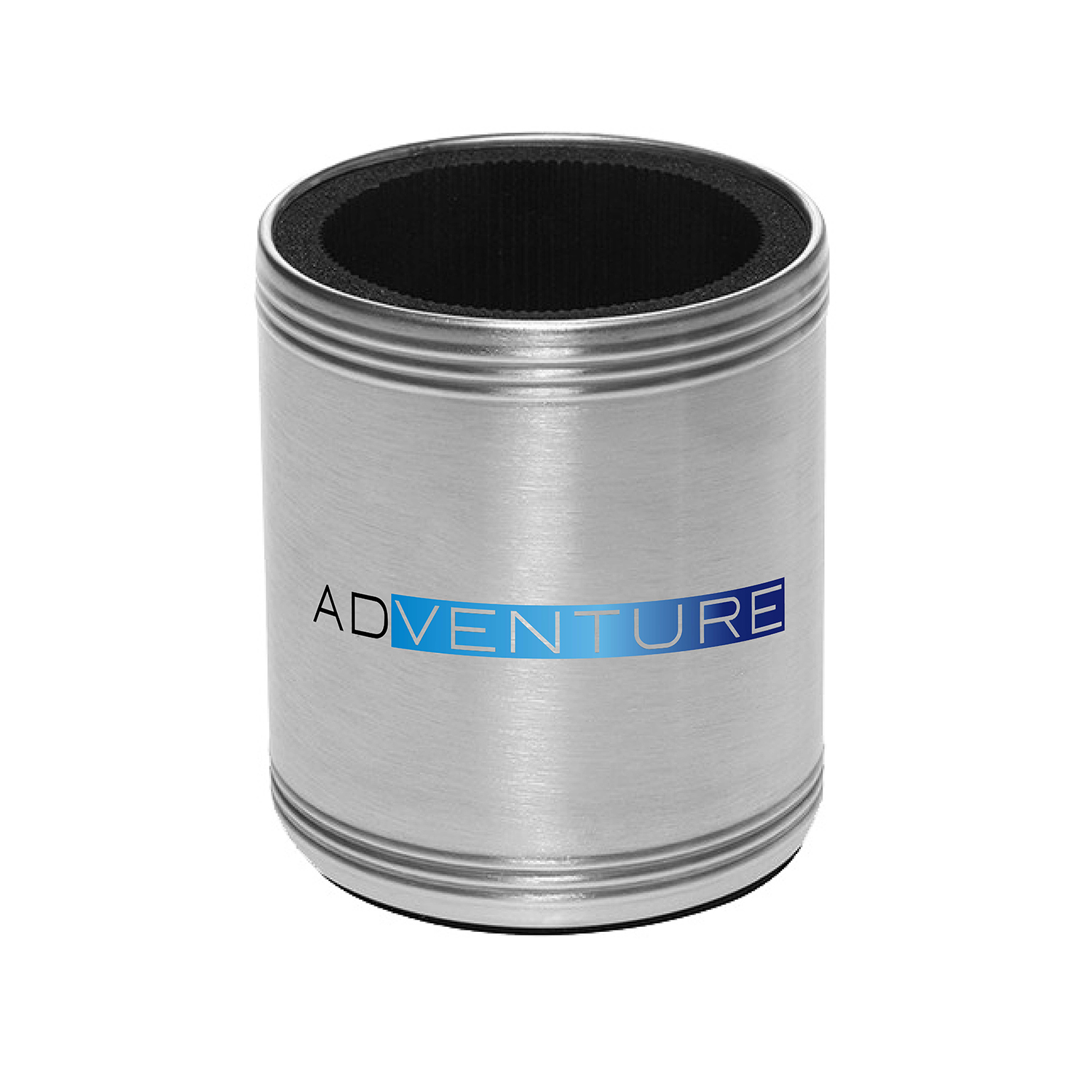 Stainless Steel Caliber Custom Can Cooler (Full Color Imprint) 2