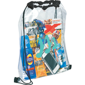 Rally Clear Drawstring Bag 61