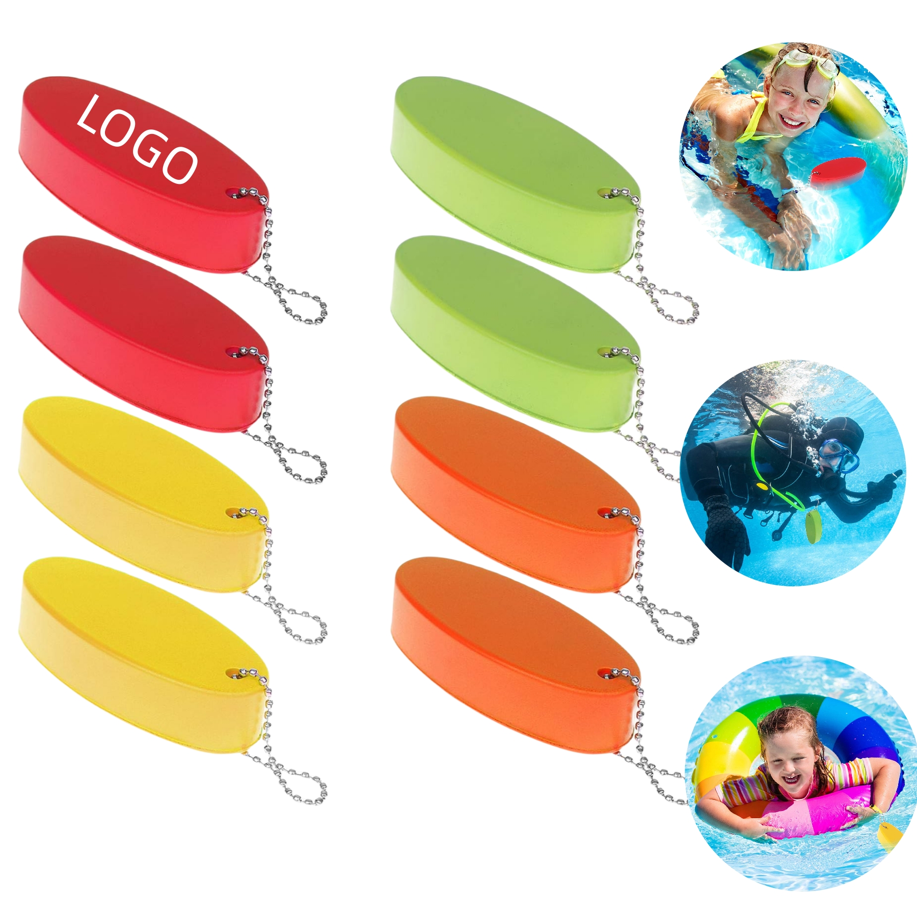 Foam Floating Keychain 2
