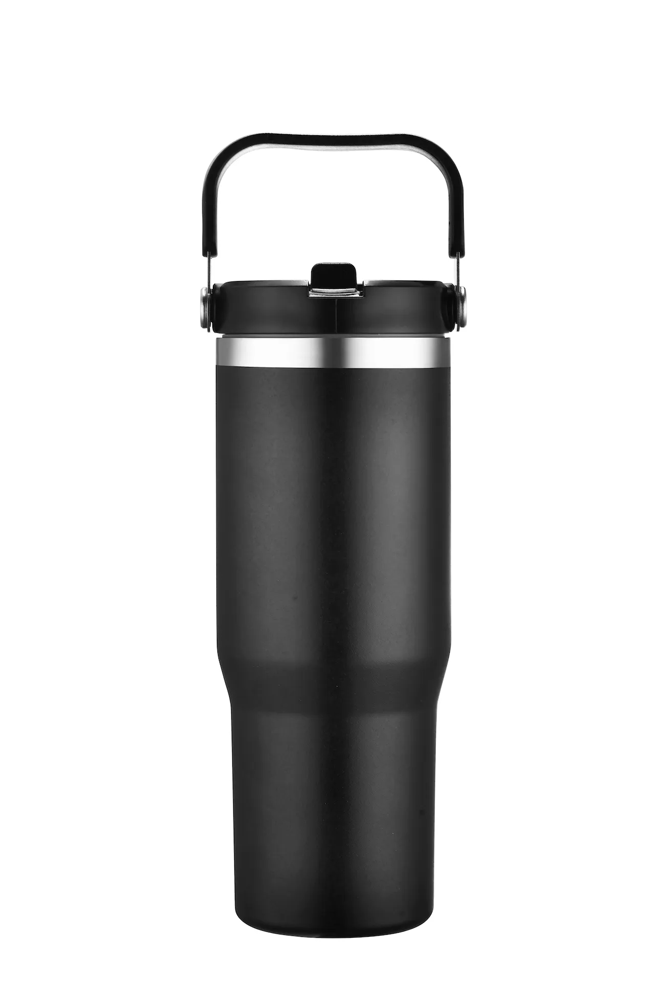 30 Oz. Vacuum Travel Tumbler w/ Flip Straw Lid 2