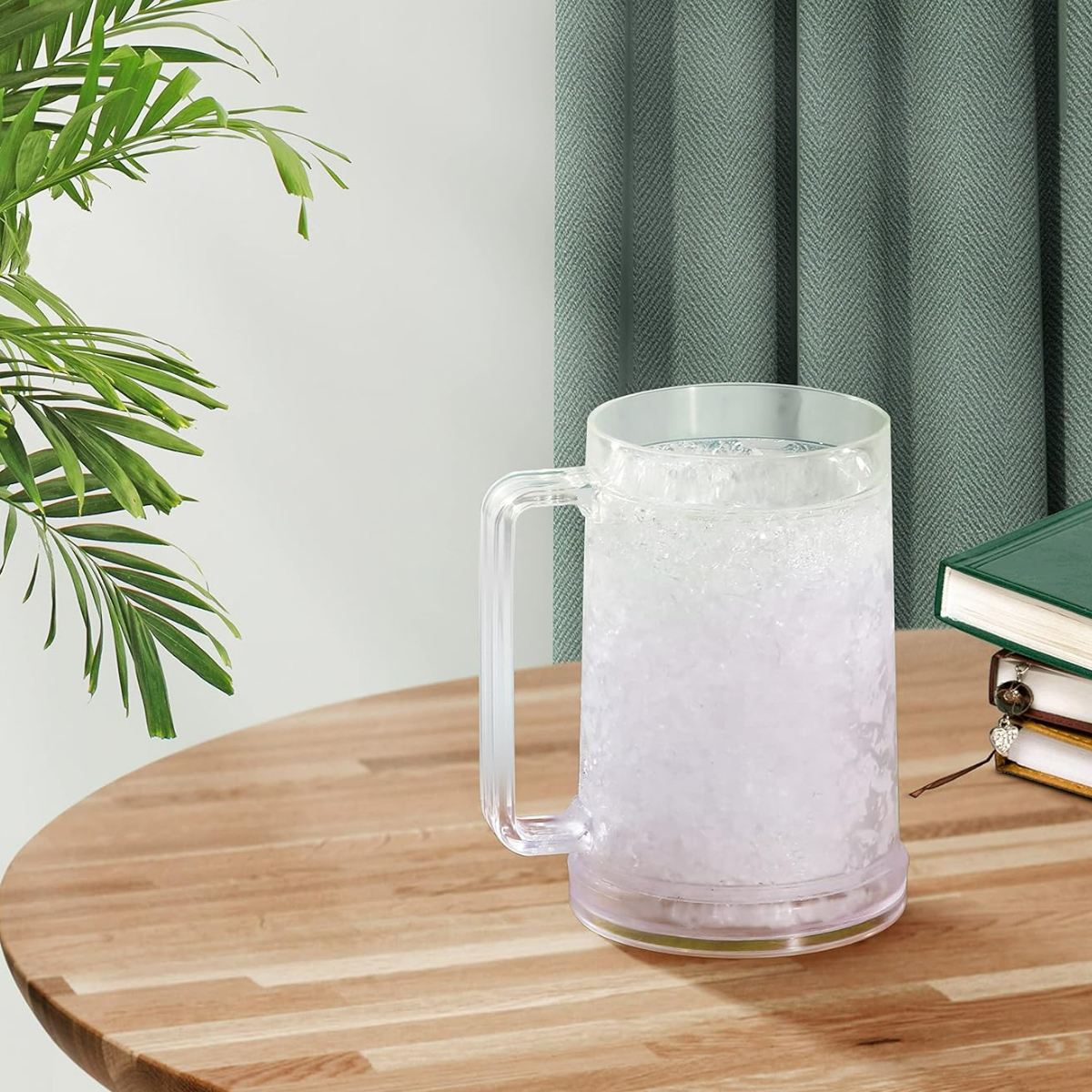 15Oz. Freezable Crystal Beer Mug with Handle Bottle 6