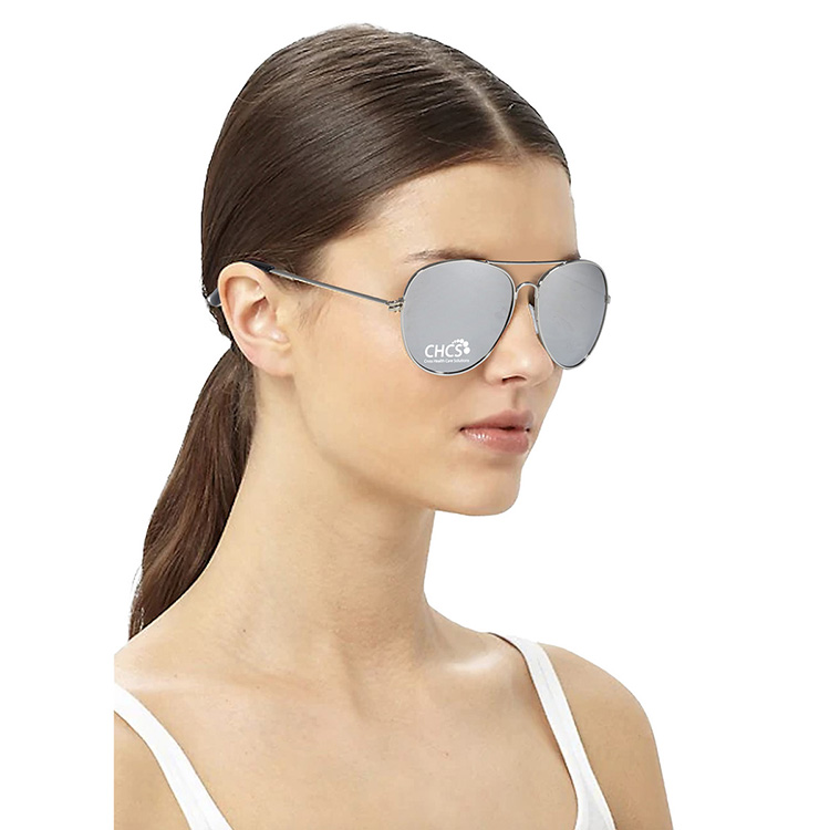 "PISMO BREEZE" Mirrored Aviator Sunglasses 11