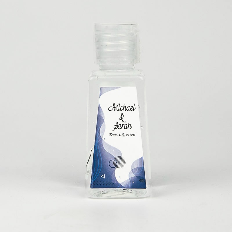 1oz Custom Hand Sanitizer Triangle Bottles 10