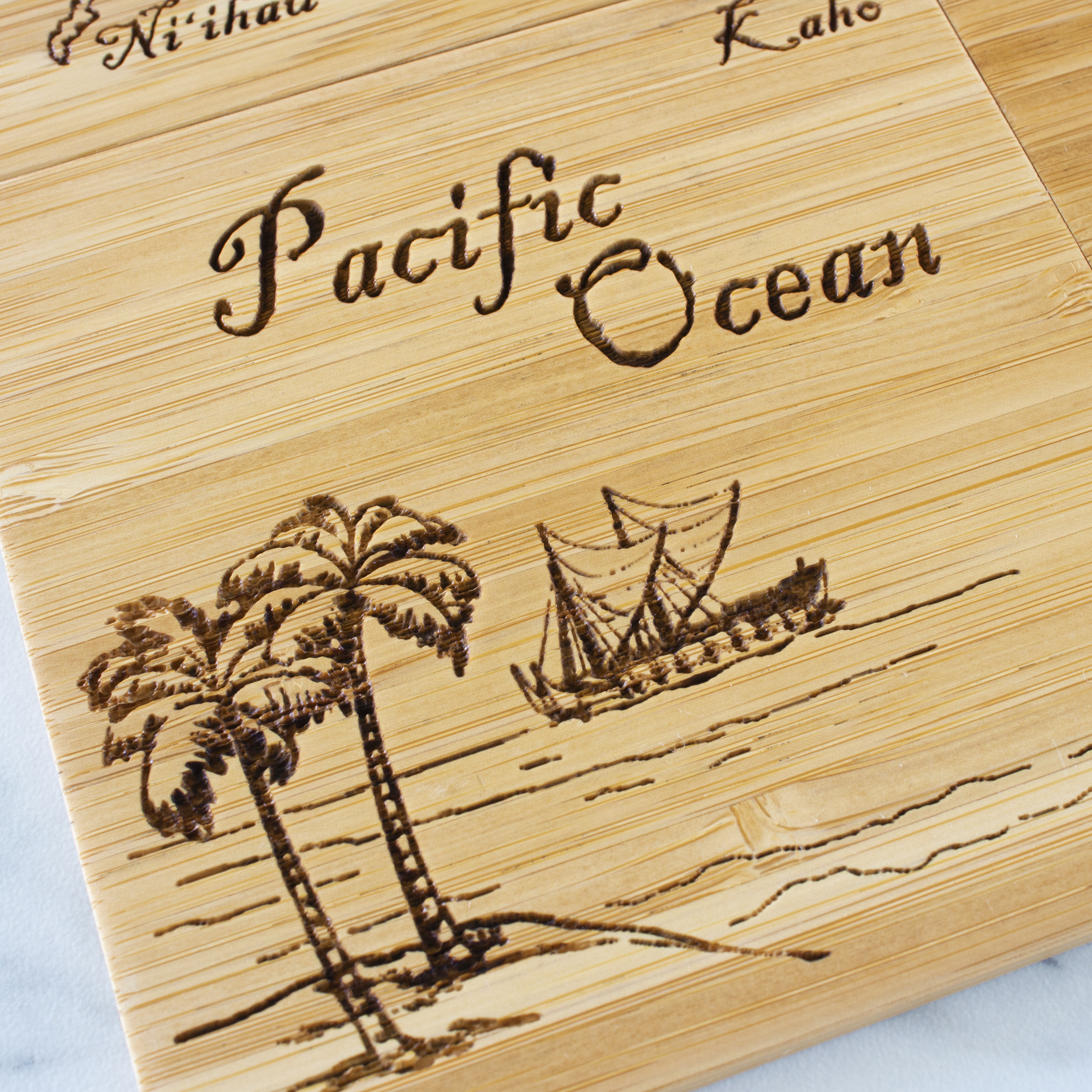 Hawaii Puzzle Coaster Set 5