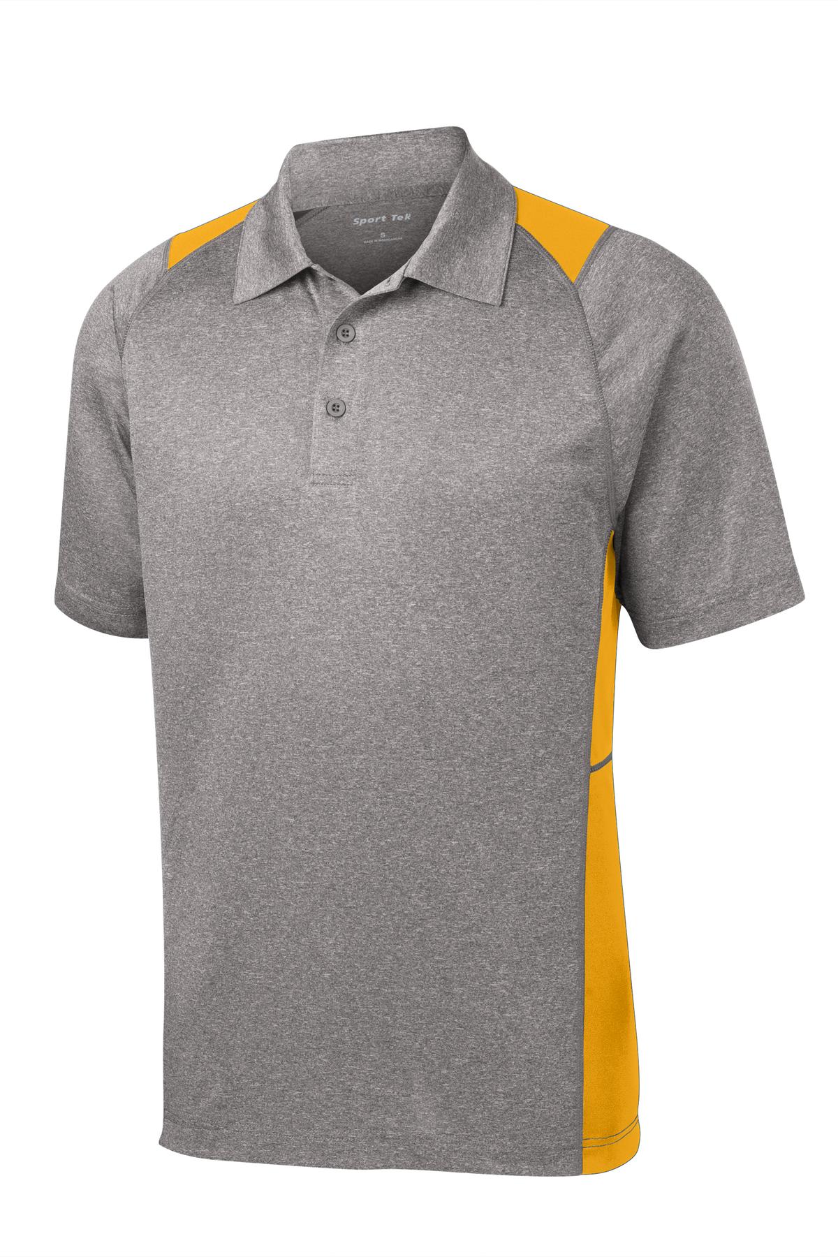 Sport-Tek® Heather Colorblock Contender Polo 66