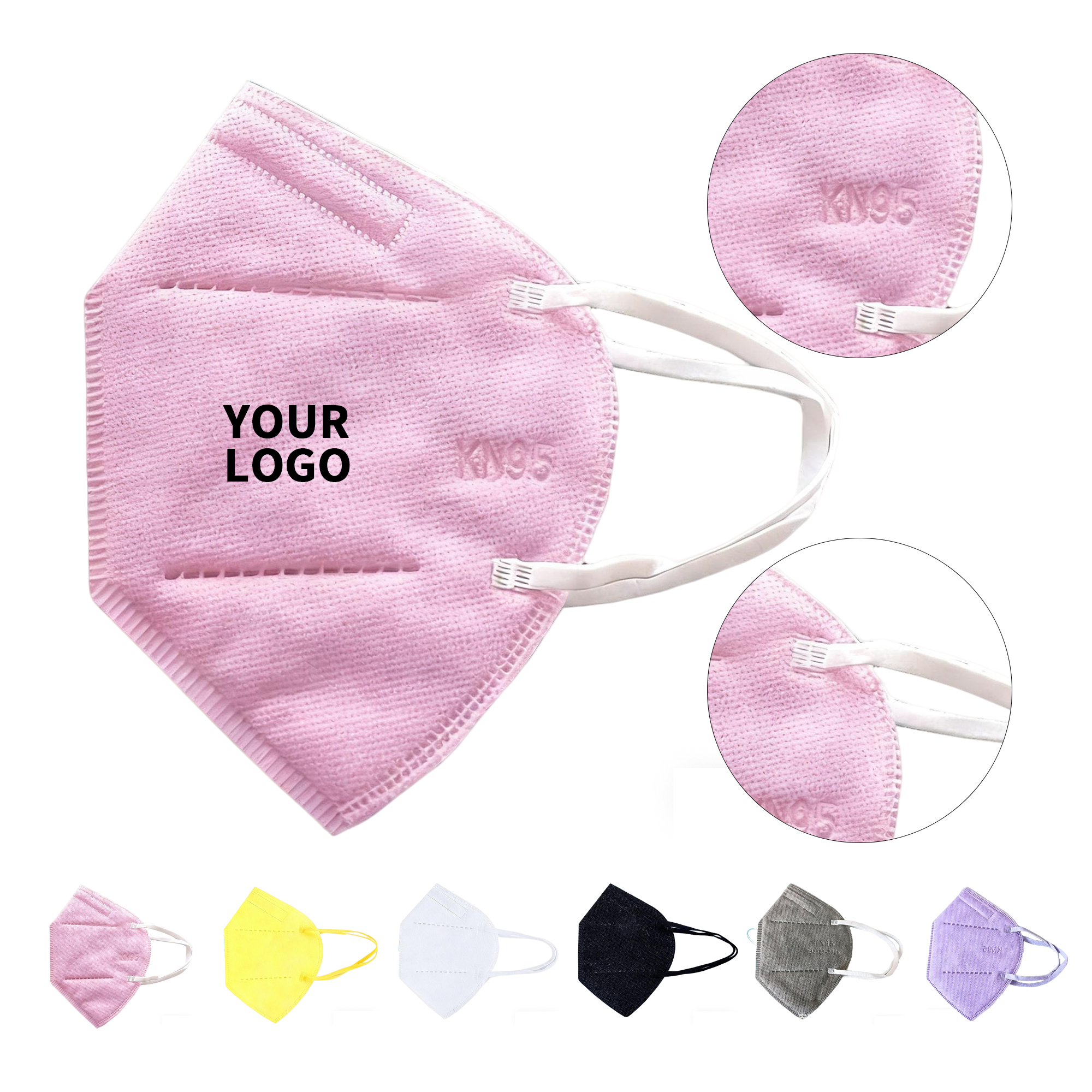 Five Ply Protective Face Mask 5.9" Length X 5.11" Width 3