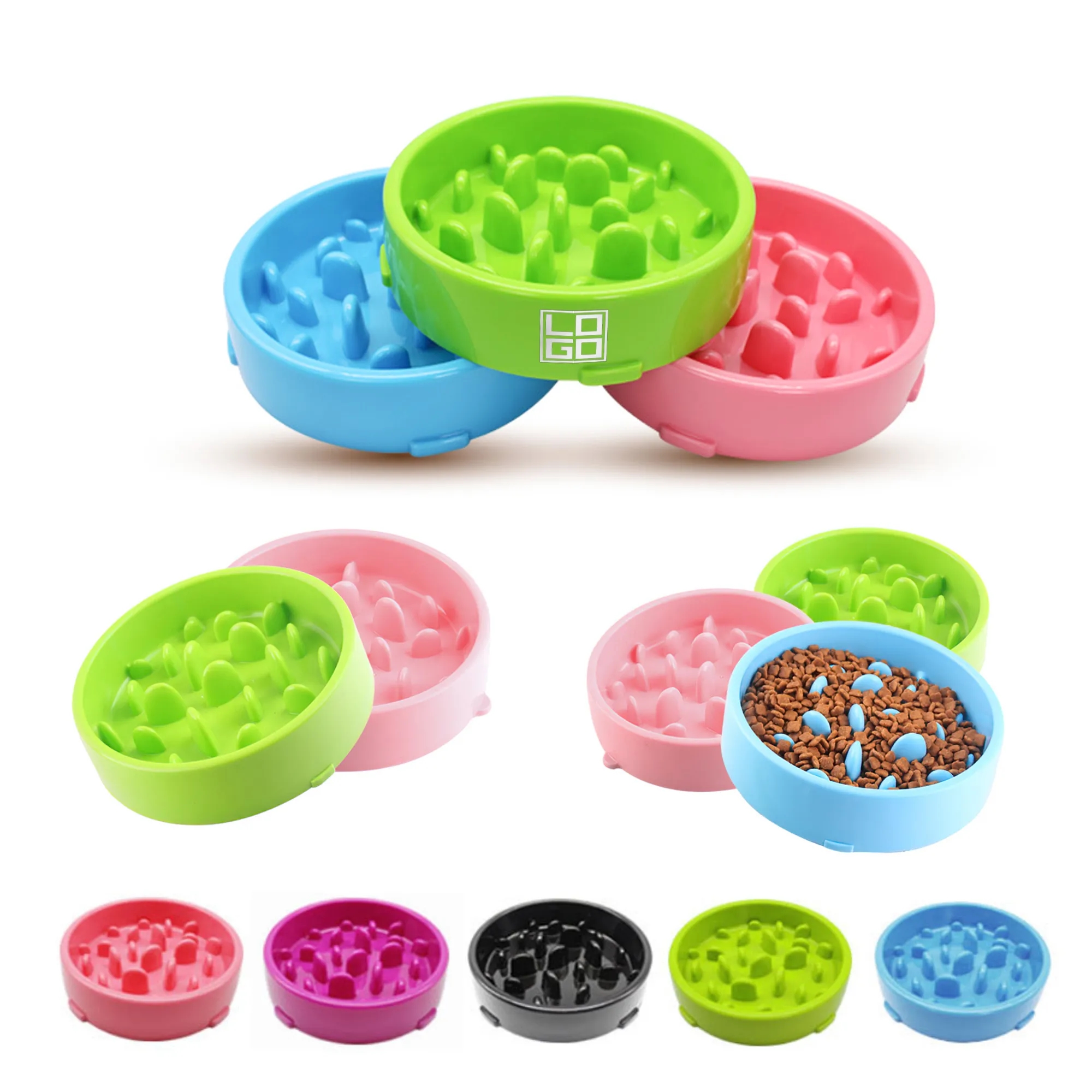 Slow Feed Dog Bowl