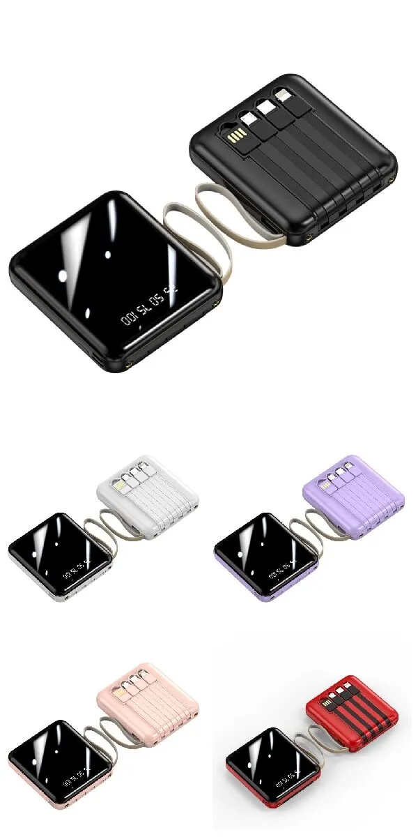 Comes with a built-in power bank 6