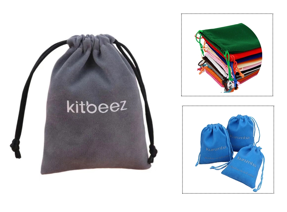 Velvet Drawstring Pouch Gift bag 1