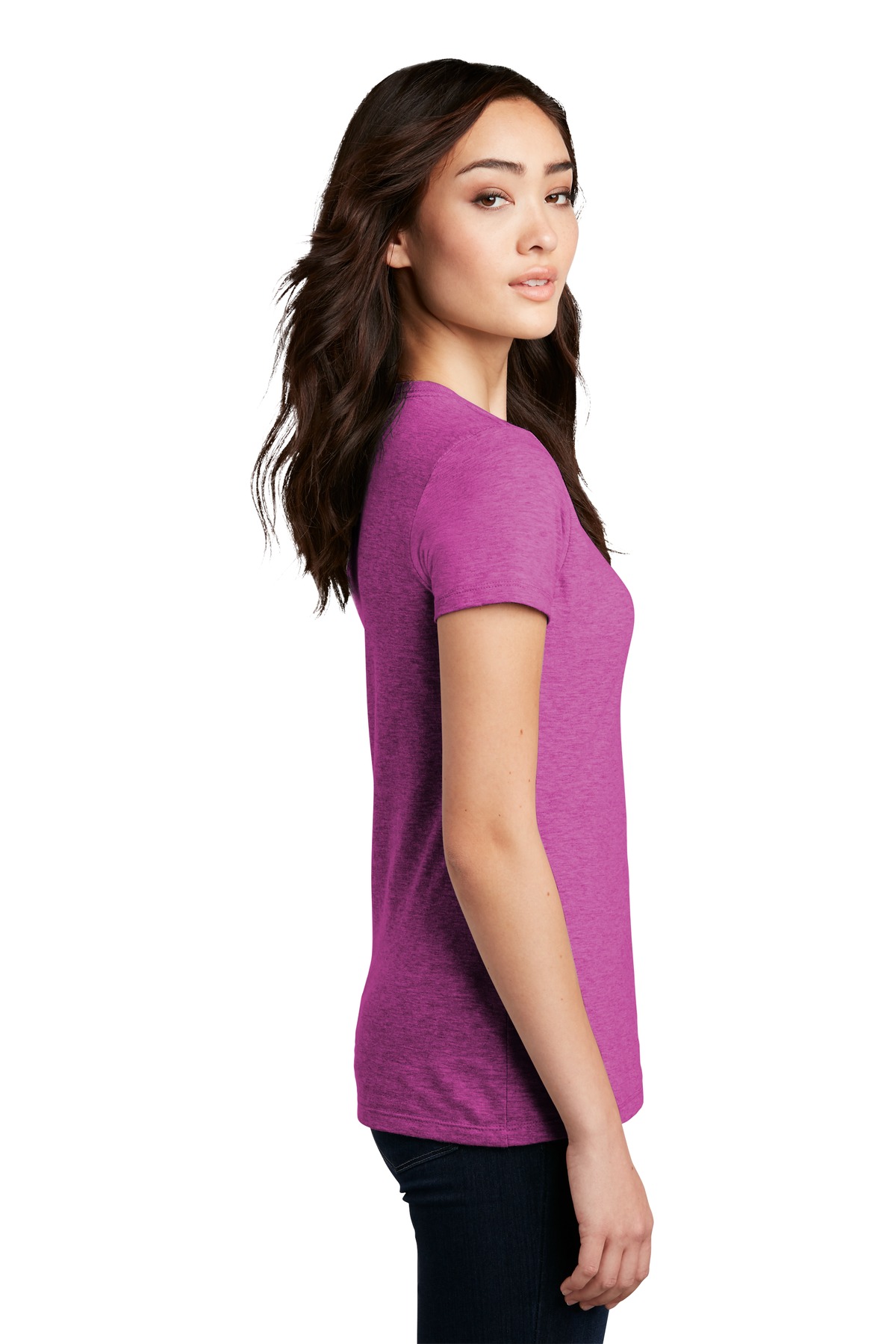 District® Women's Perfect Blend CVC Tee 2