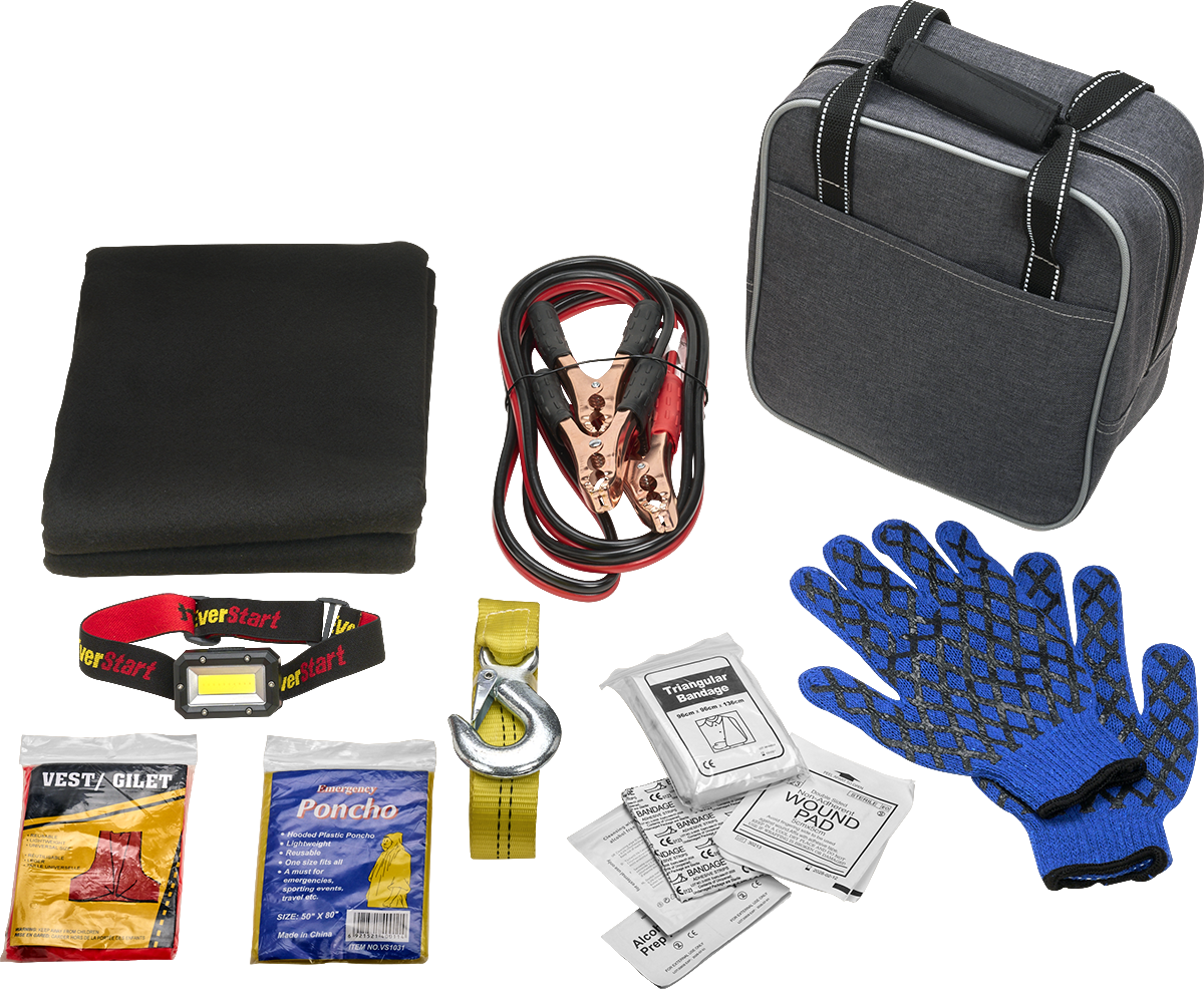 Deluxe Emergency Car Kit 18