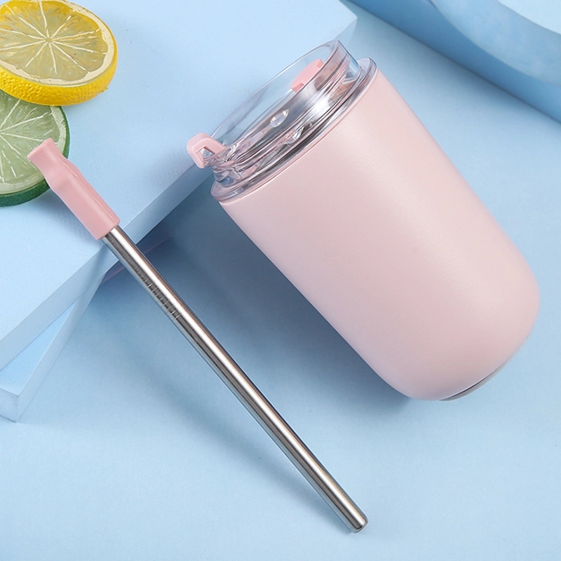 Custom 12oz Stainless Steel Tumbler With Lid And Straw 4
