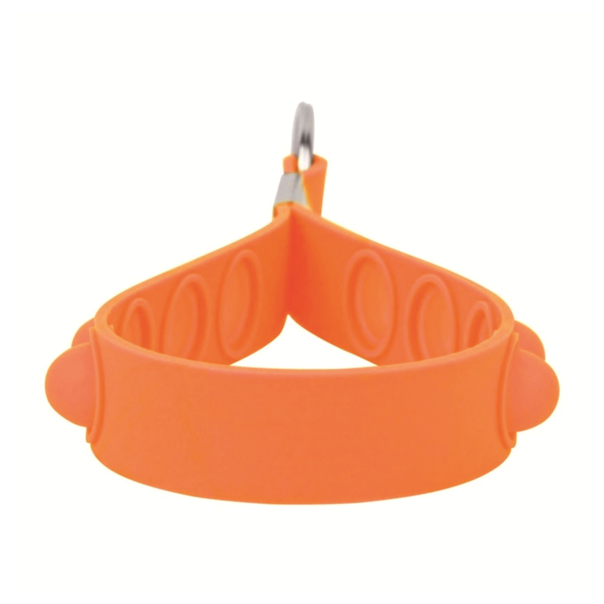 Silicone Key Strap With Split Ring 6" Length X 0.7" Width 16