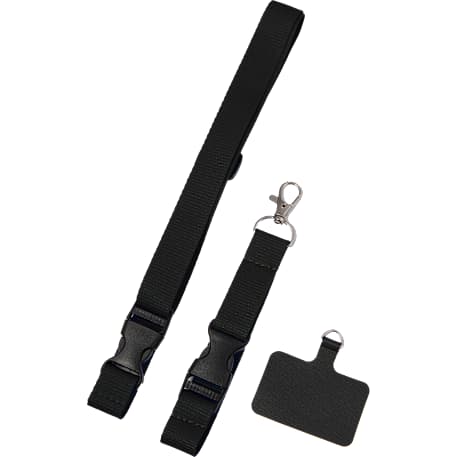 Adjustable Recycled Phone Lanyard 2